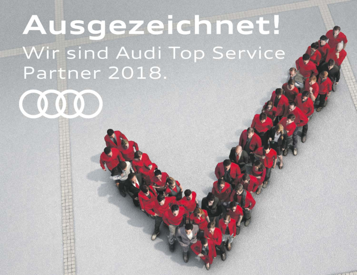 Audi Top Service Partner 2018