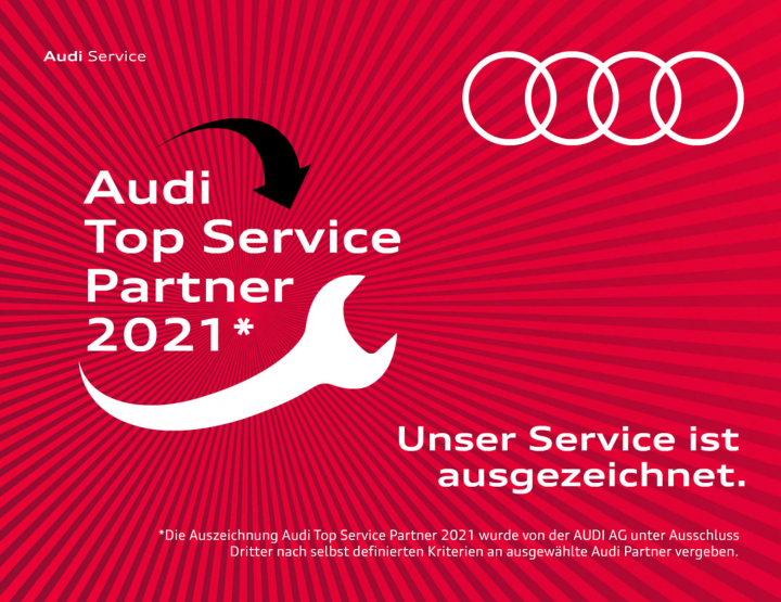 Audi Top Service Partner 2021