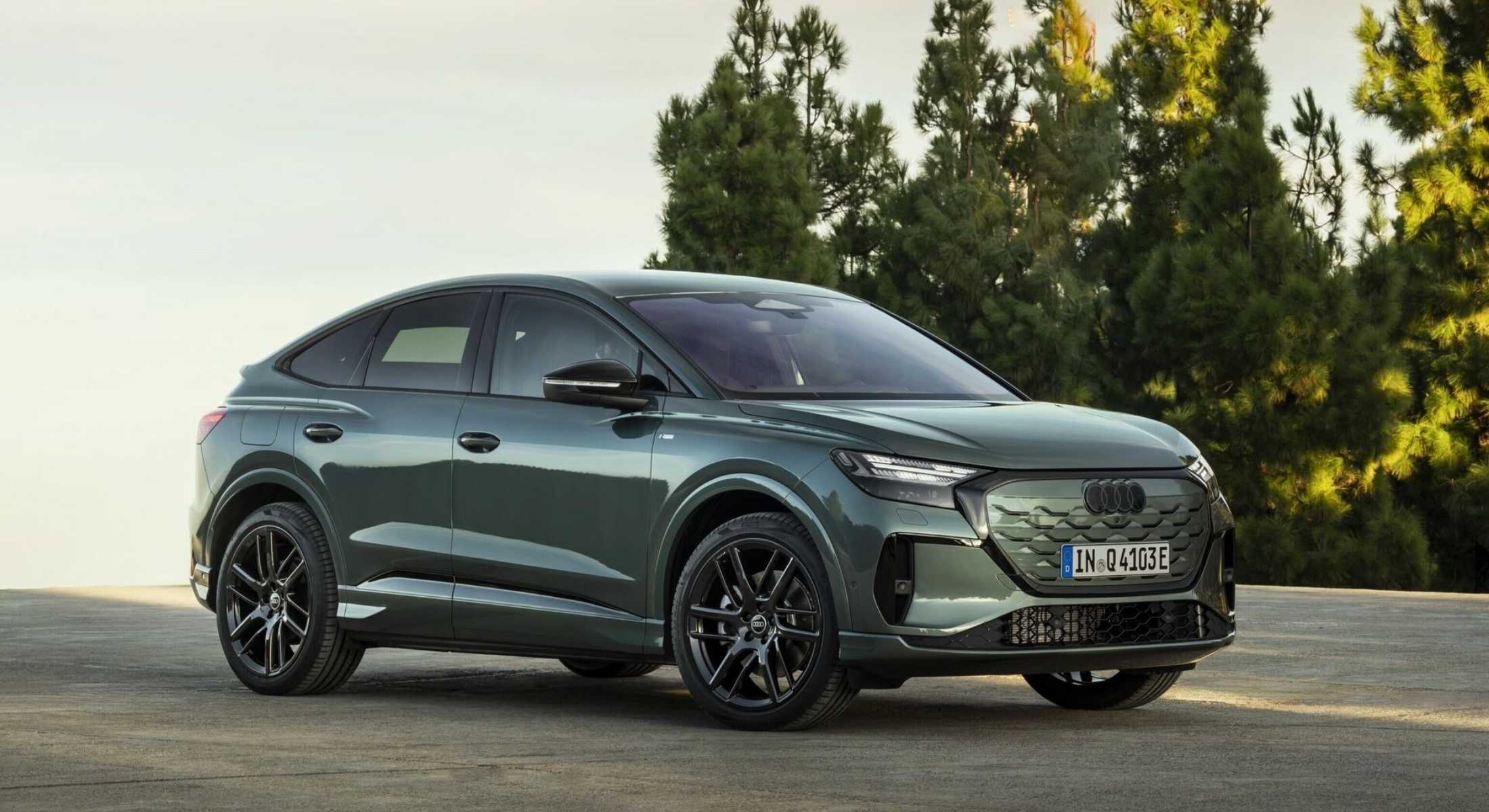 Der Audi Q4 Sportback e-tron