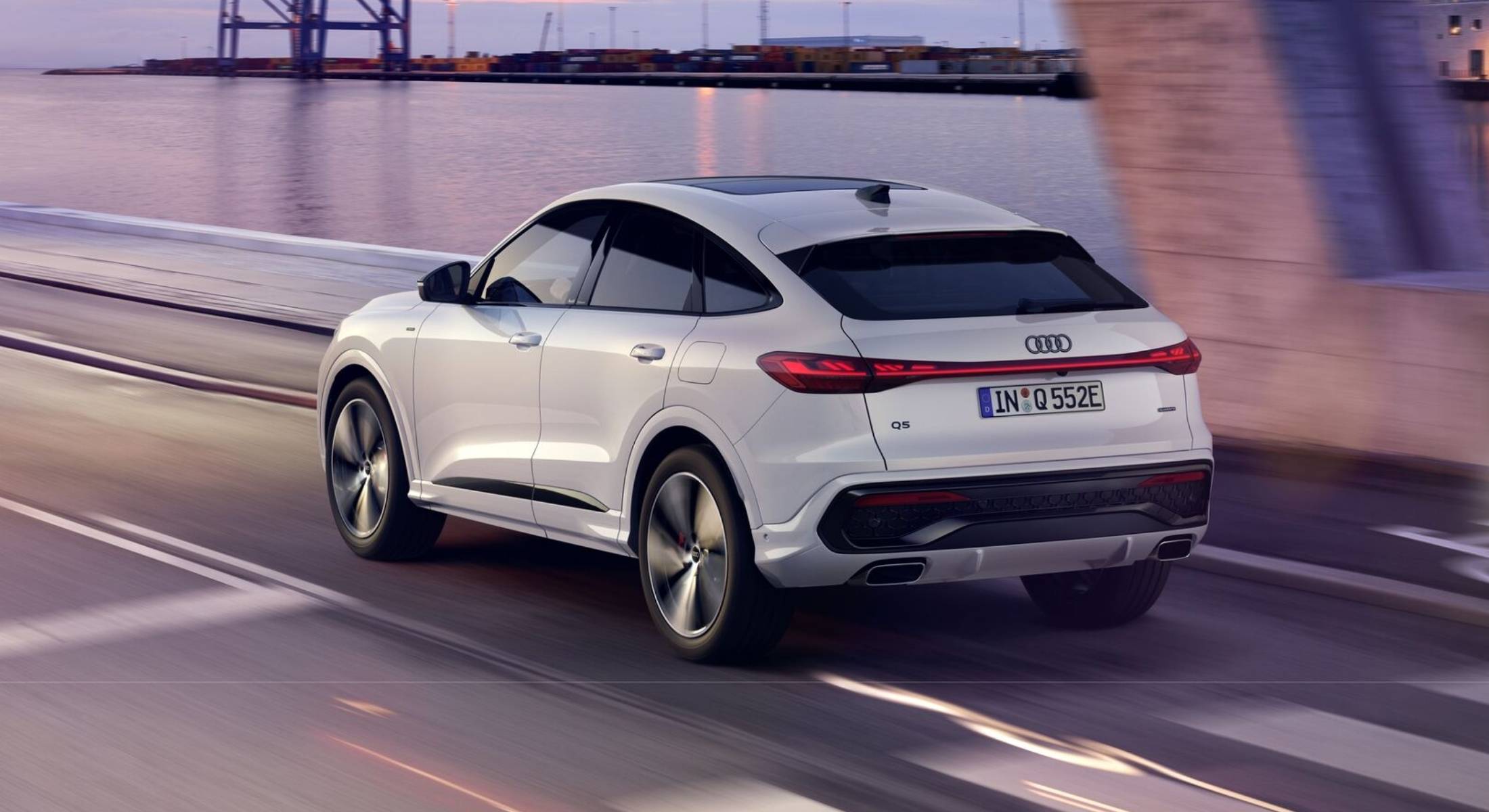 Der Audi Q5 Sportback e-hybrid