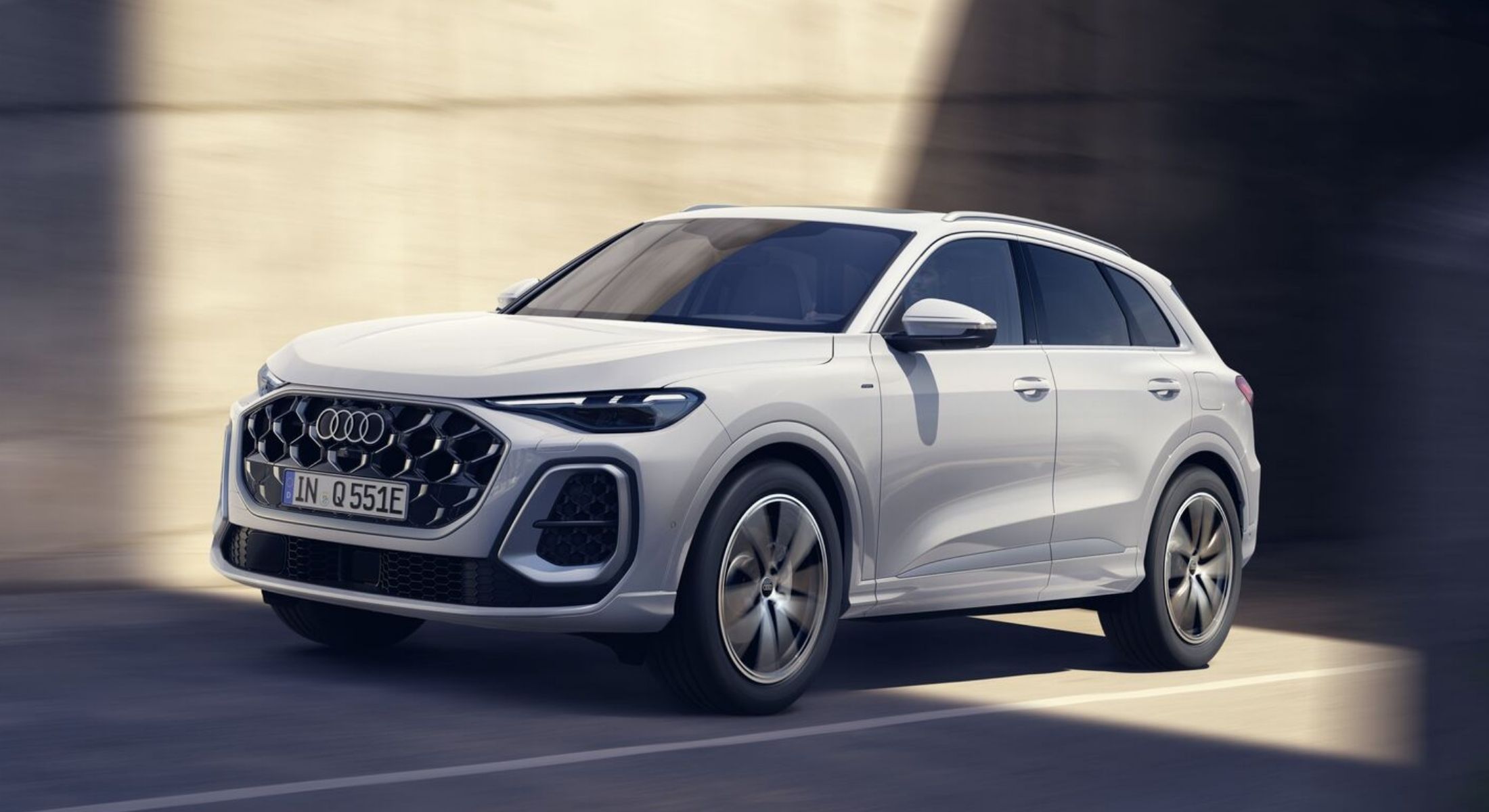 Der Audi Q5 SUV e-hybrid