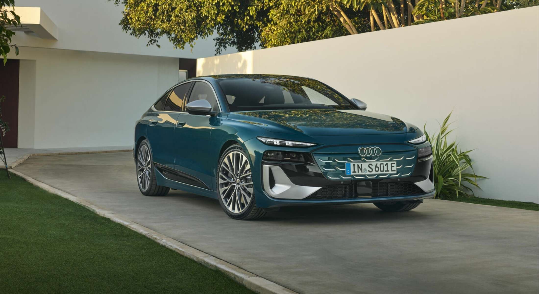 Der Audi S6 Sportback e-tron