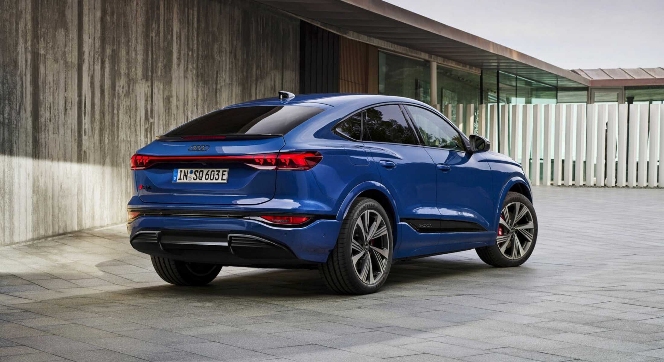 Der Audi SQ 6 Sportback e-tron