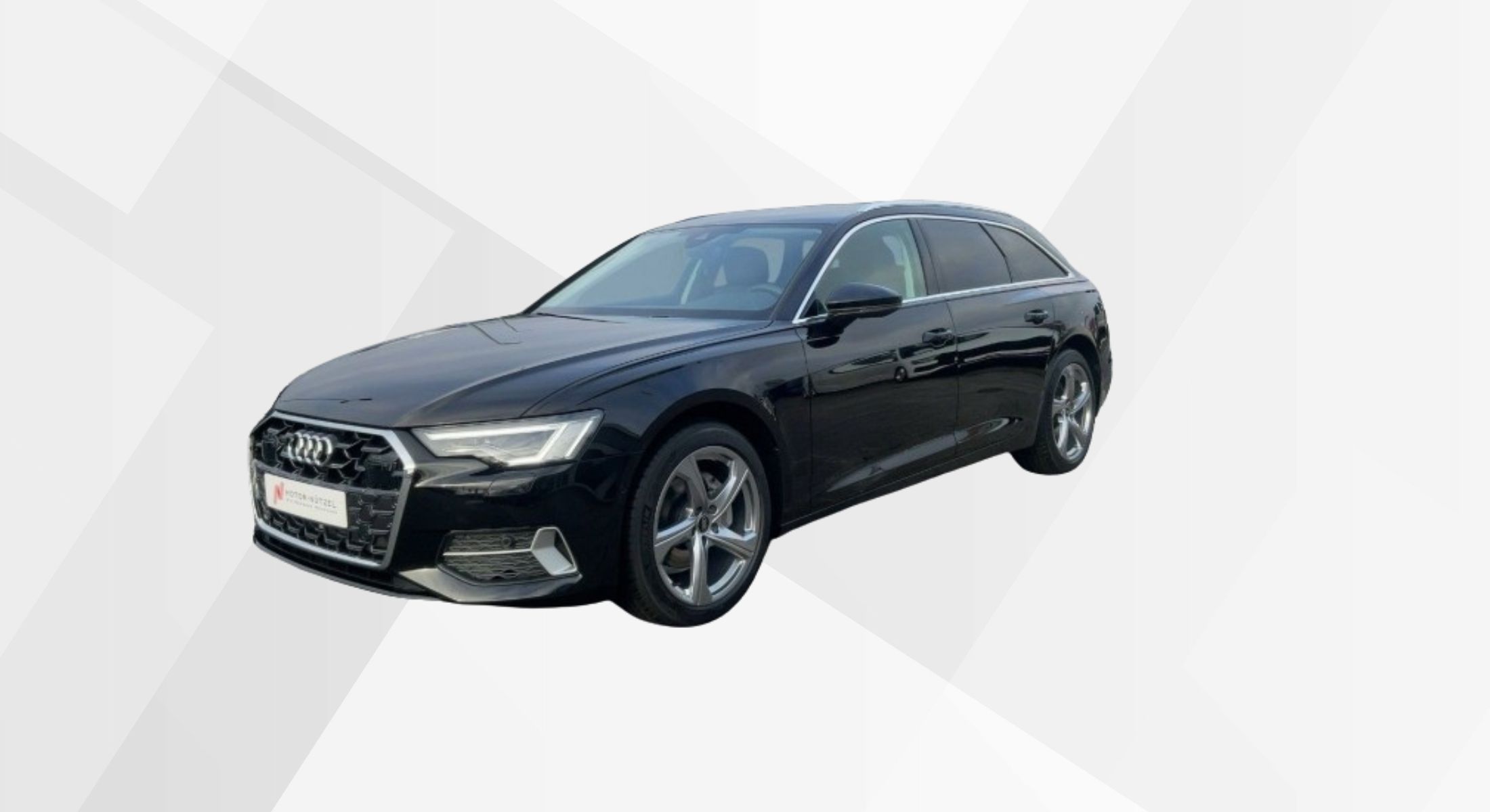 Audi A6 Avant in der Farbe Brillantschwarz