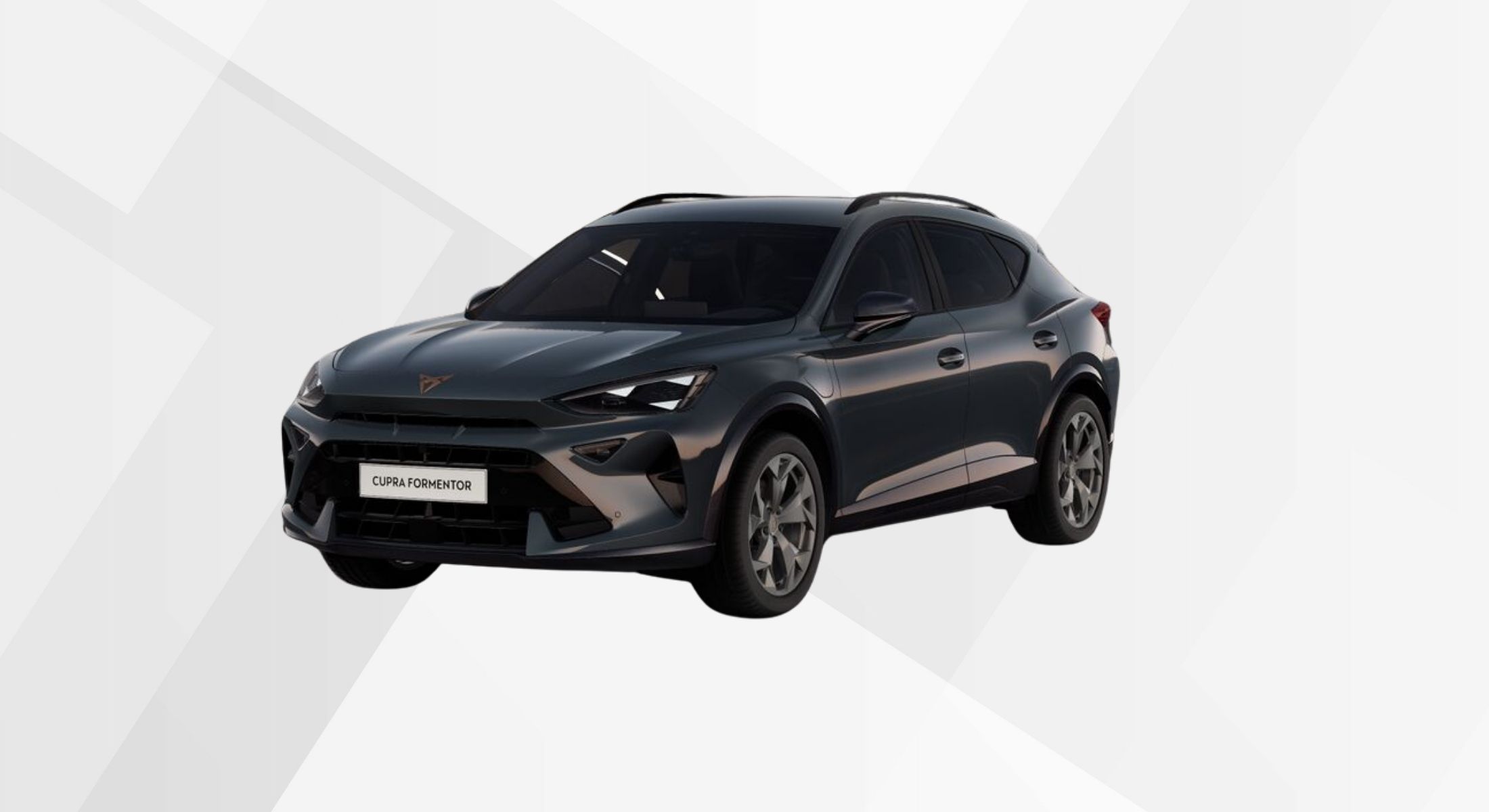 Der CUPRA Formentor e-HYBRID in der Farbe Fjordblau.