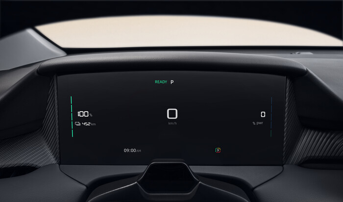mg4 ev instrument panel