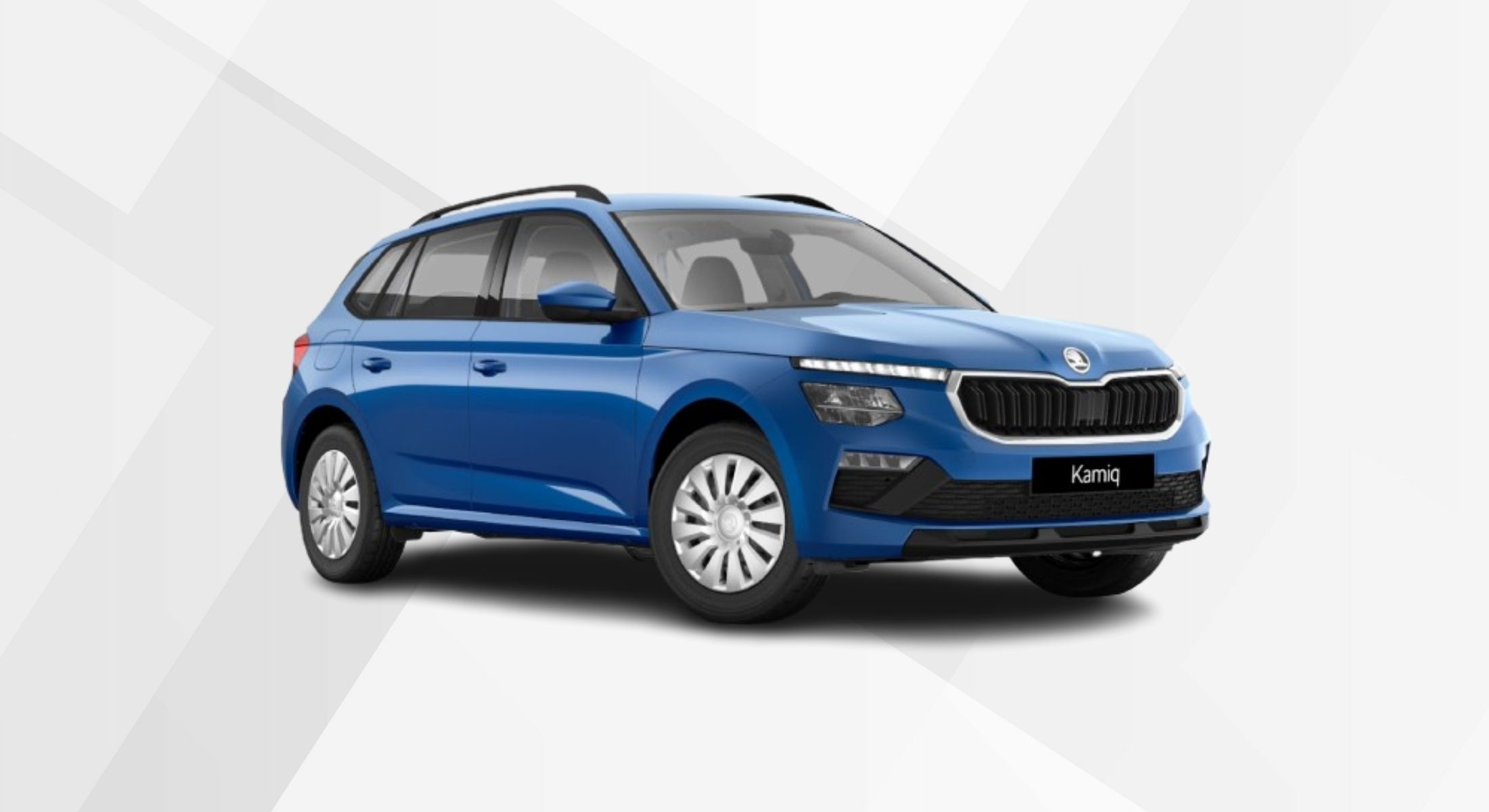 Skoda Kamiq in der Farbe Energy-Blau