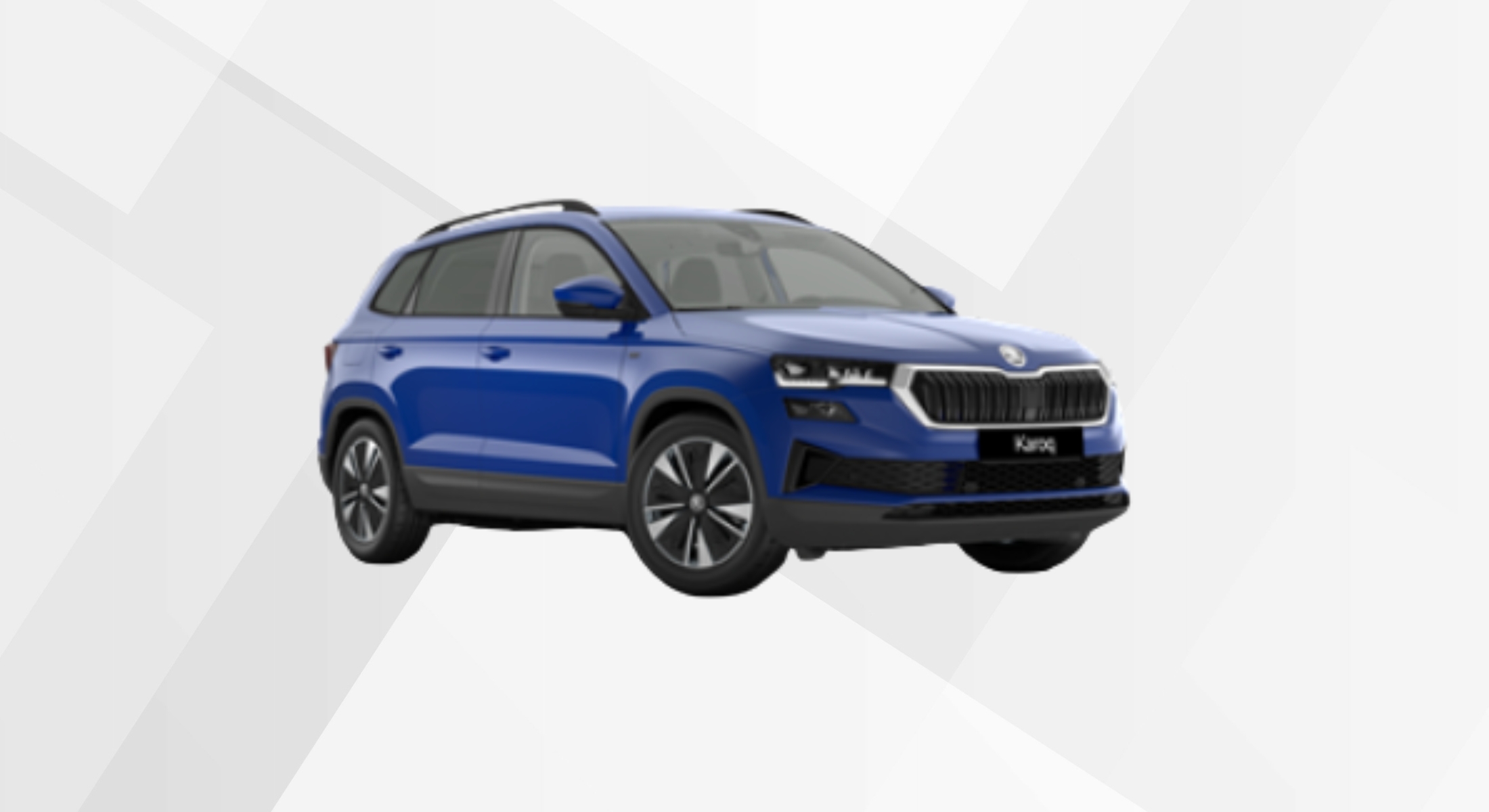 Skoda Karoq in der Farbe Energy-Blau