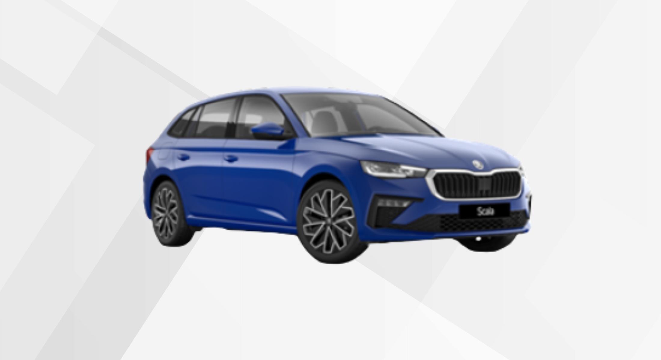Skoda Scala in der Farbe Energy-Blau