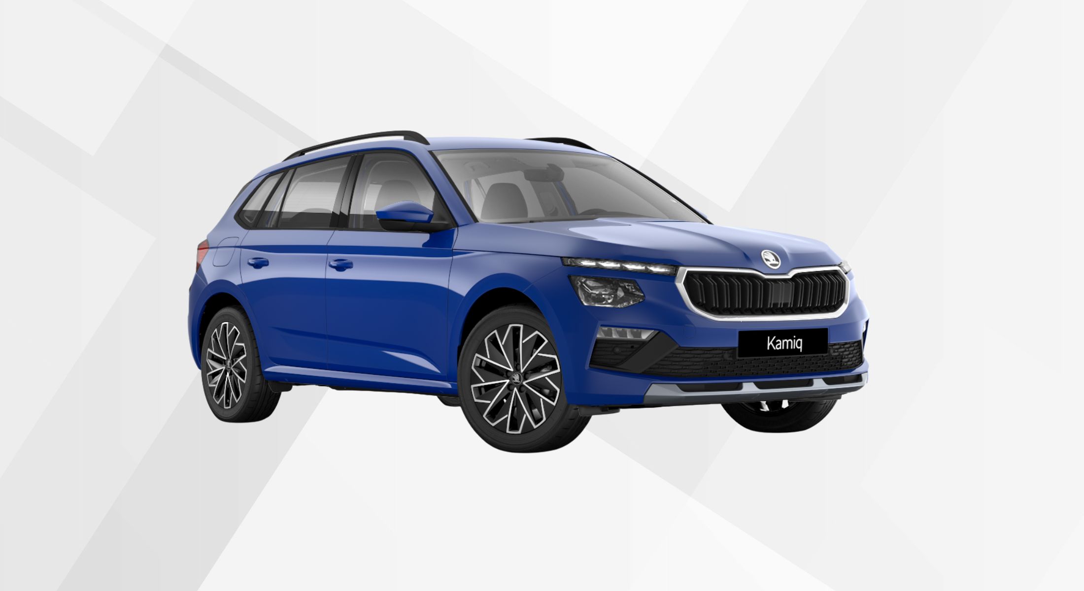 Skoda Kamiq in der Farbe Energy-Blau