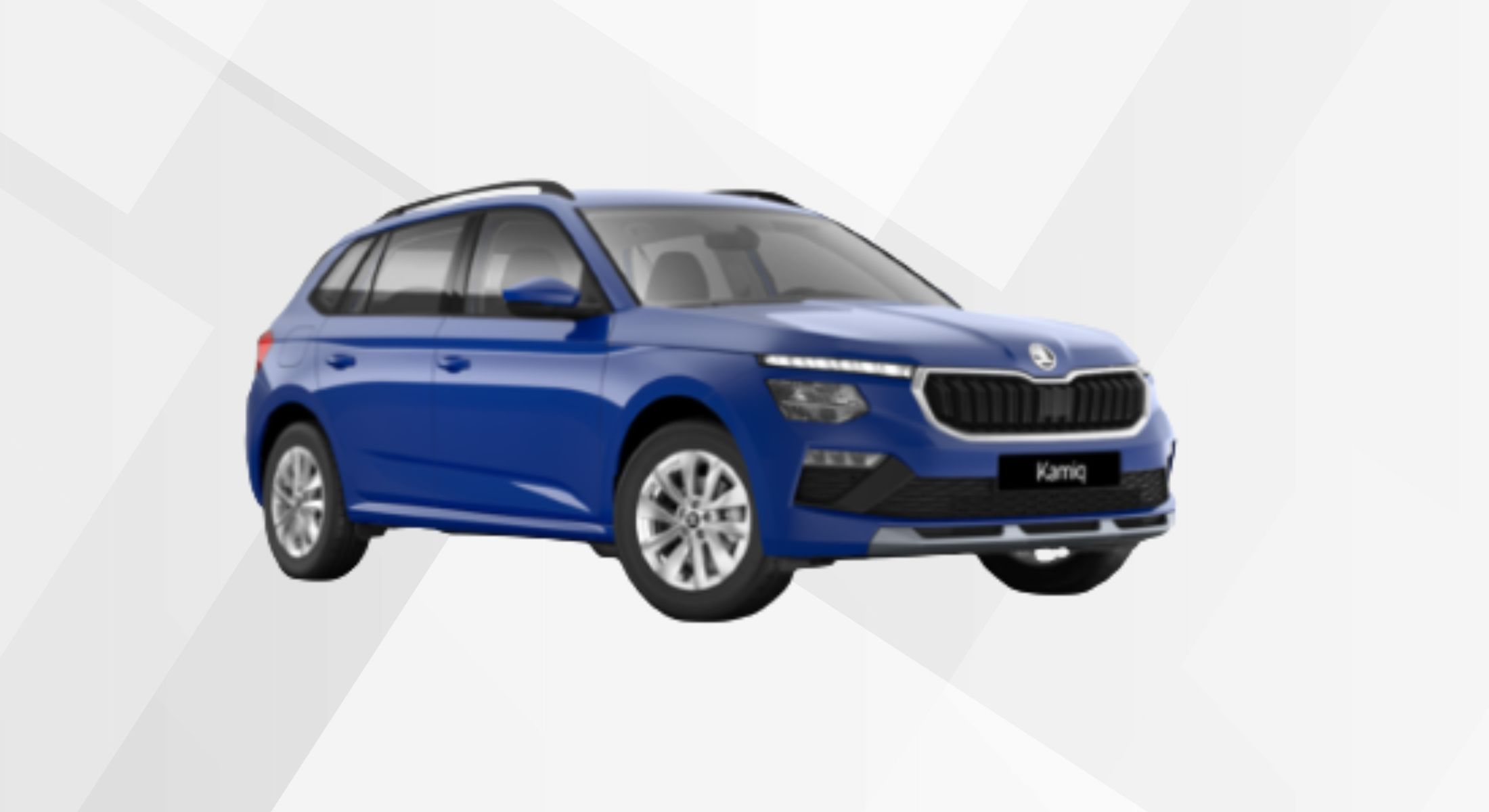 Skoda Kamiq in der Farbe Energy-Blau