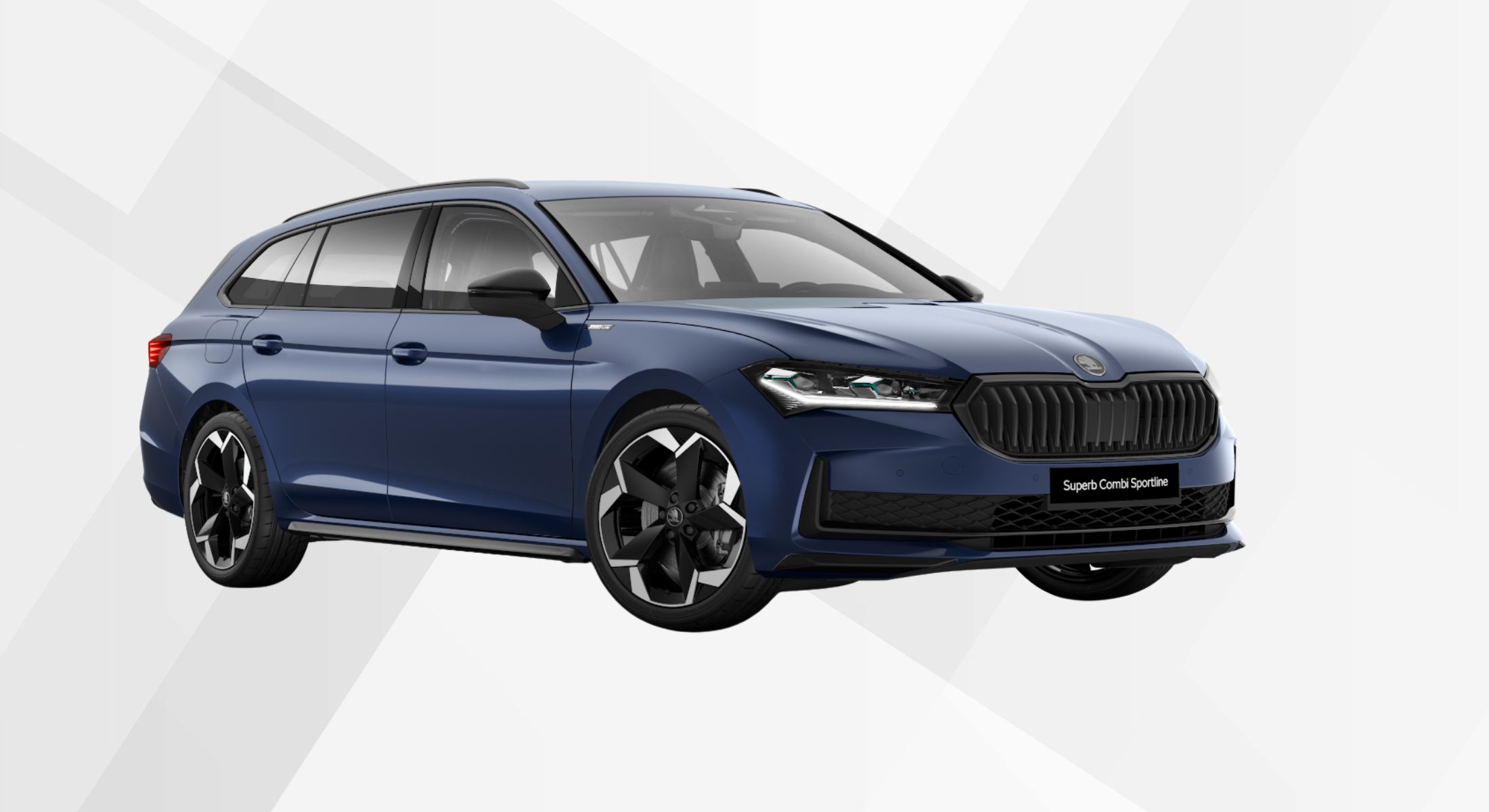 Skoda Superb in der Farbe Aluminium-Silber Metallic