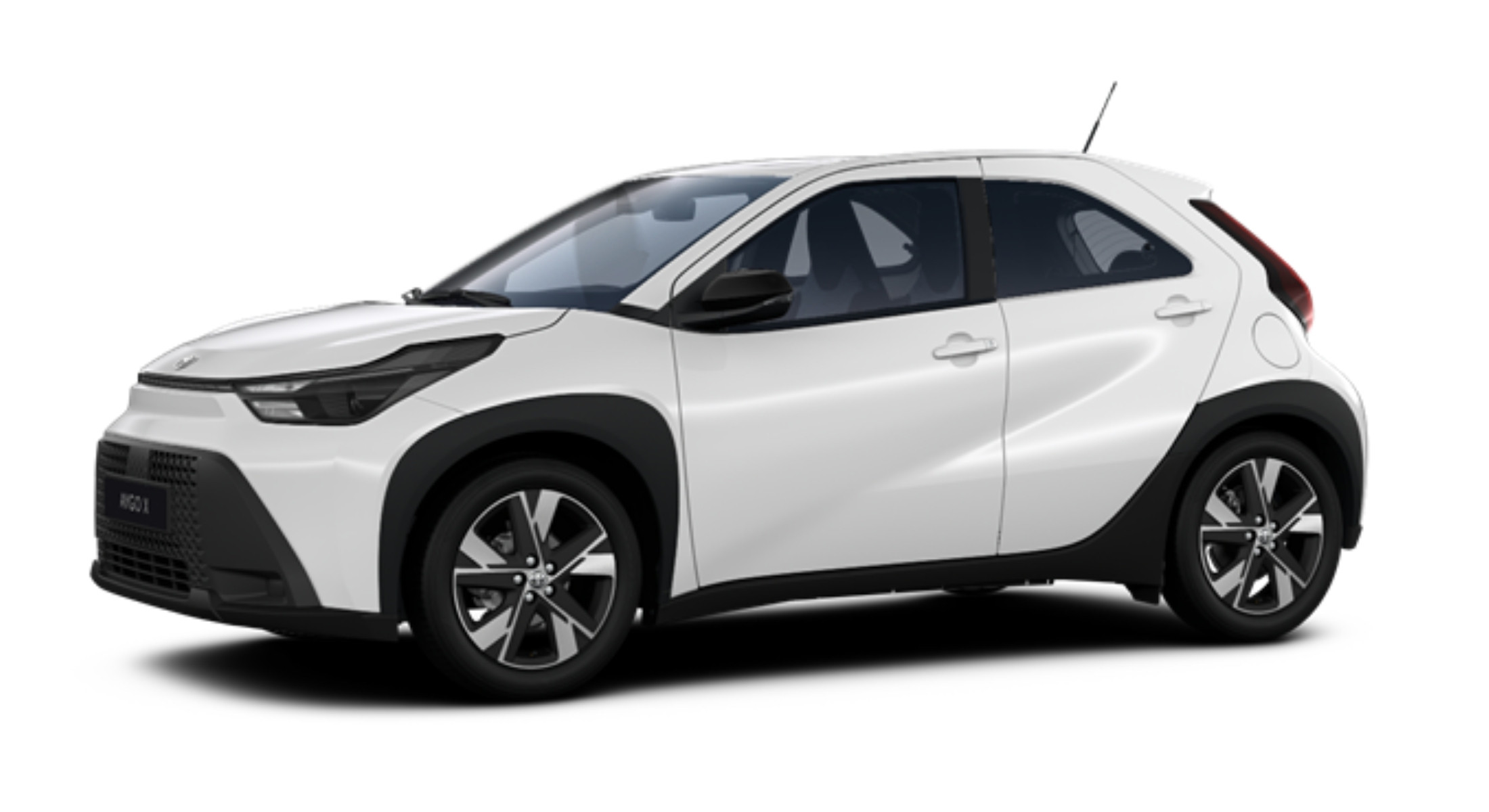 toyota aygox acitve in super white