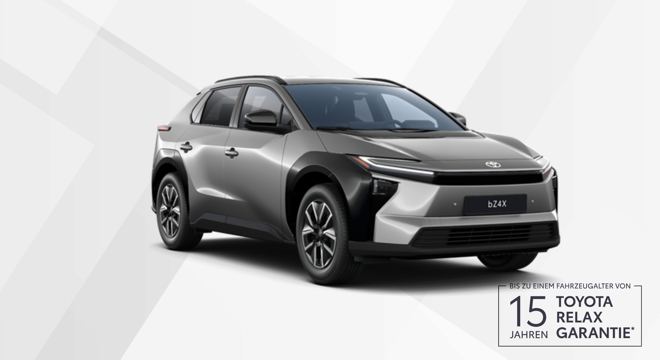 toyota bz4x in cement grey
