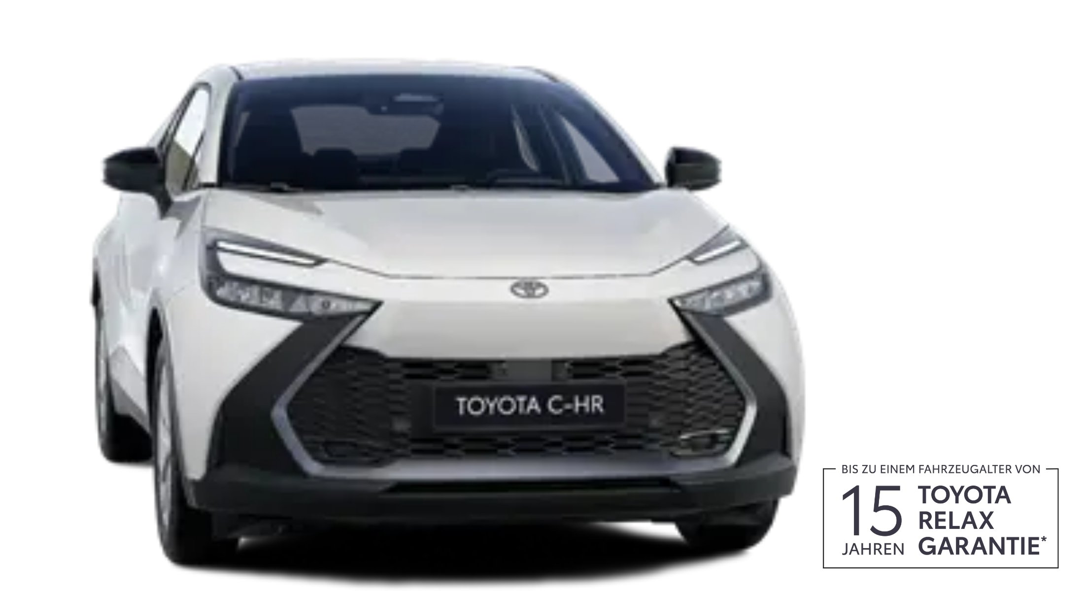 toyota c-hr plug-in-hybrid in weiss