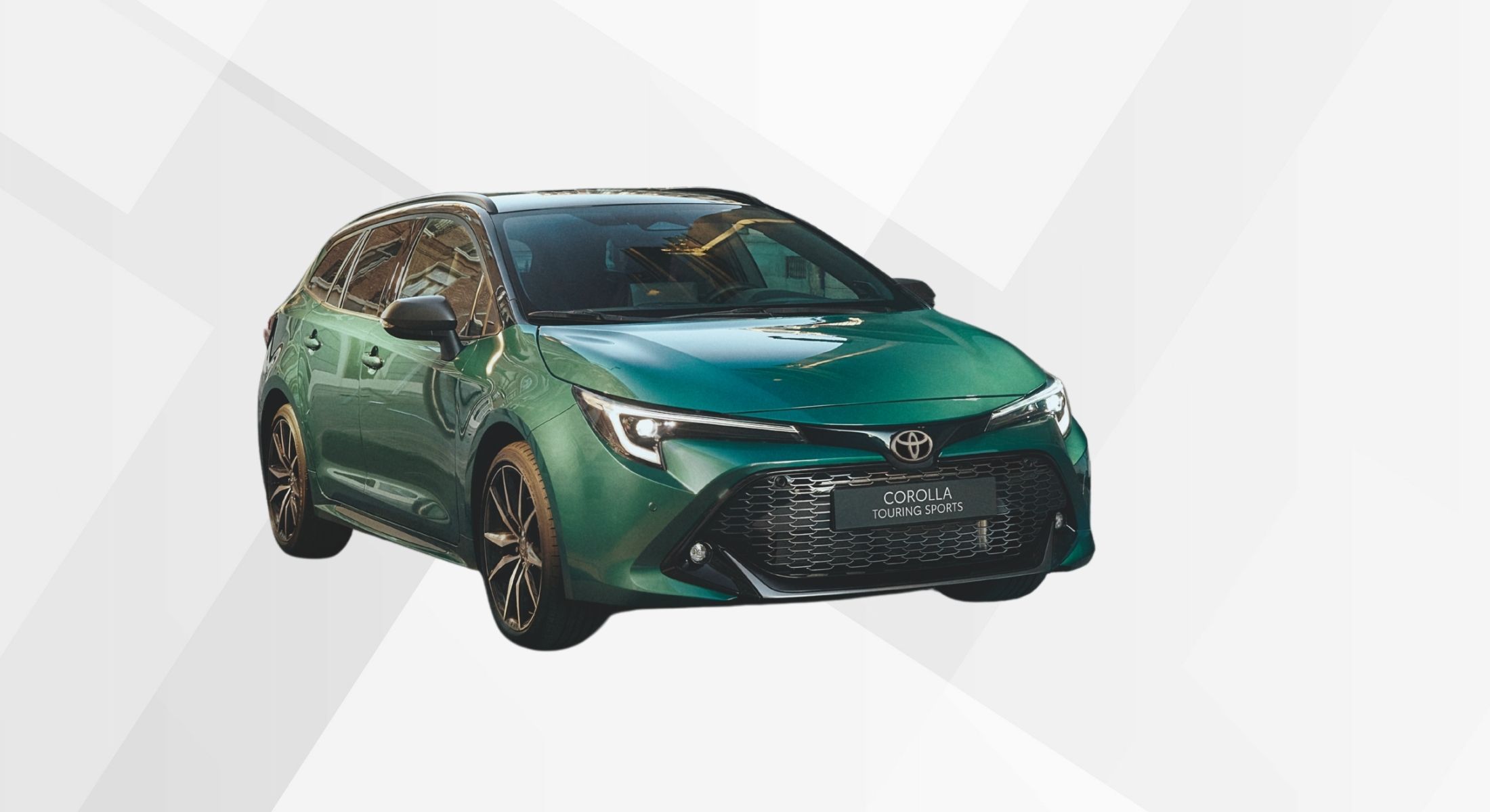 Der Toyota Corolla Touring Sport in grün
