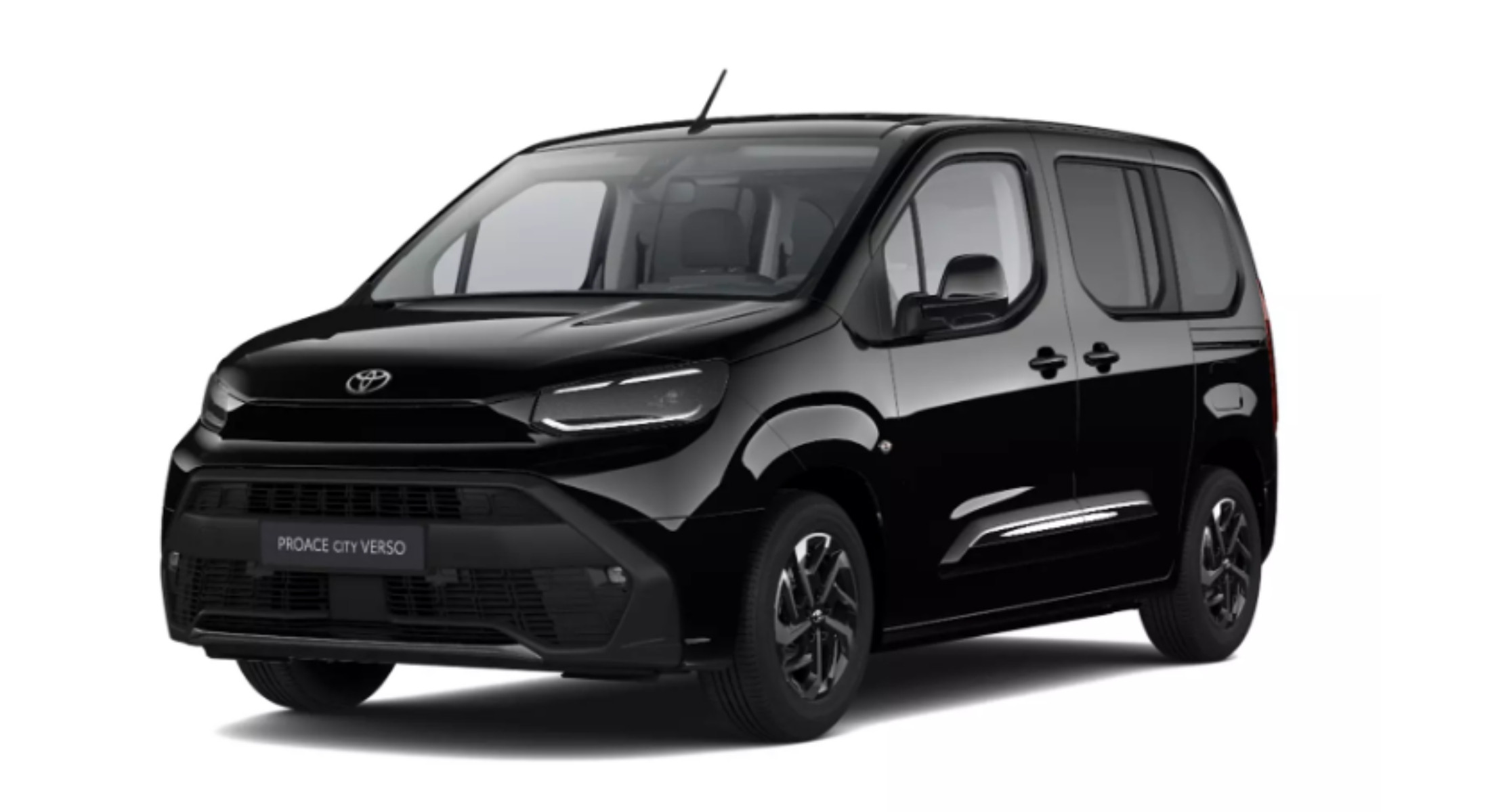 toyota proace city verso teamplayer in schwarz