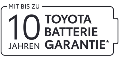 10 jahre toyota batterie garantie