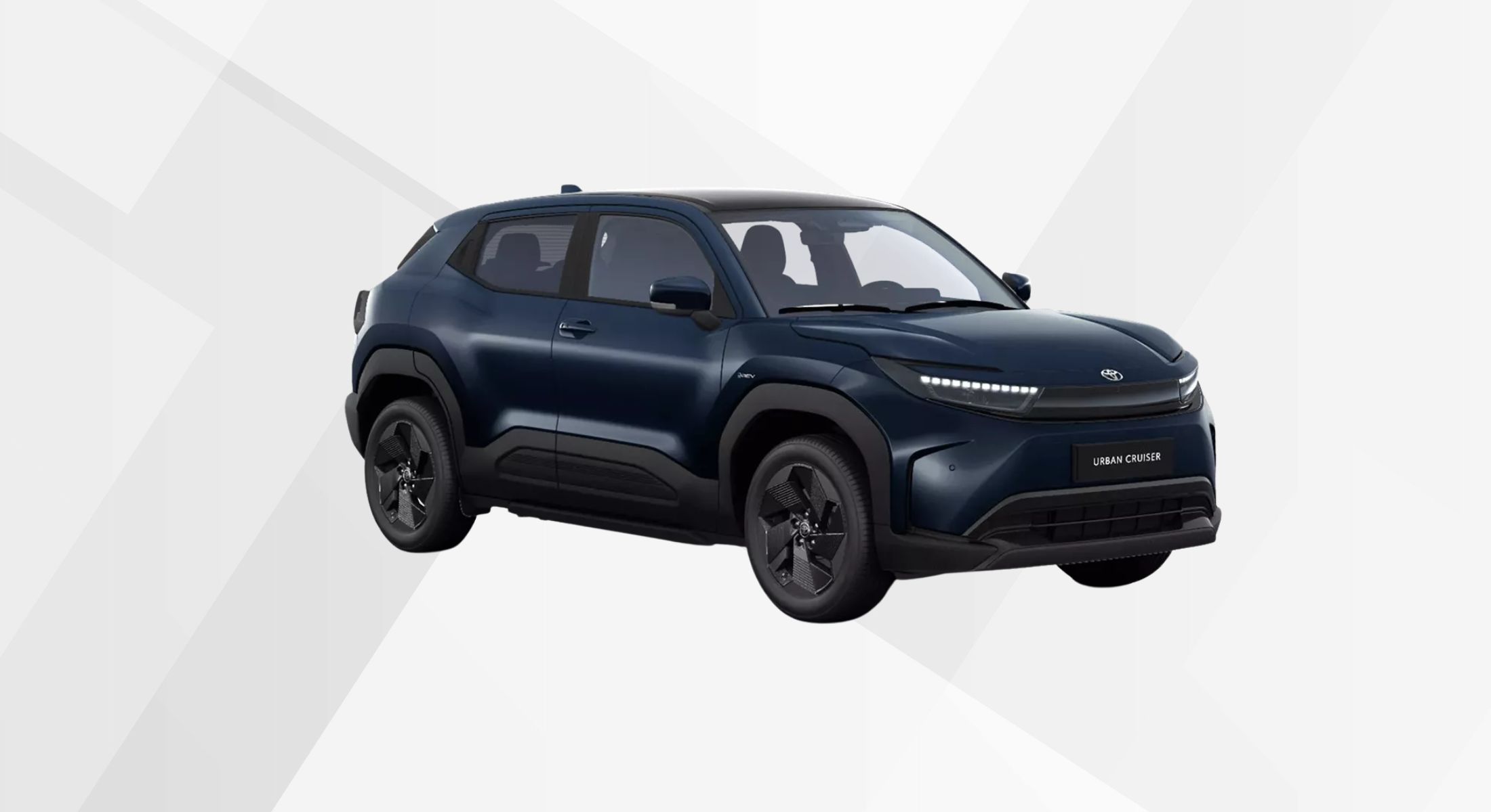 Der Toyota Urban Cruiser in der Farbe Celestial Blue.