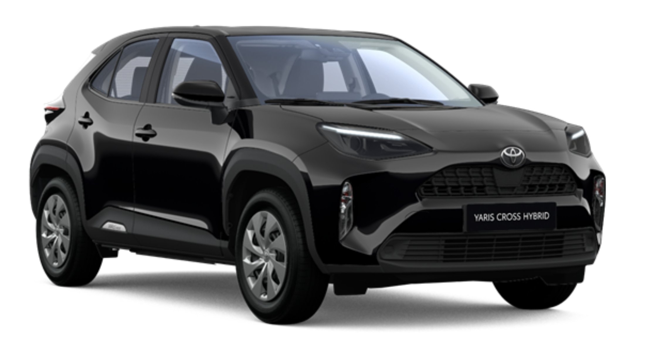 toyota yaris cross hybrid business editon in schwarz