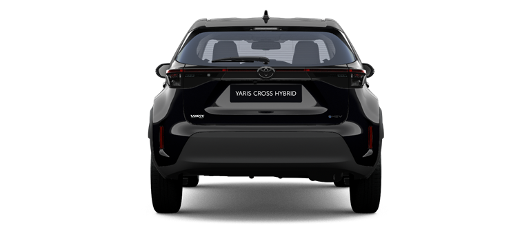 toyota yaris cross rückansicht