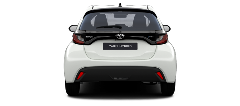 toyota yaris rückansicht