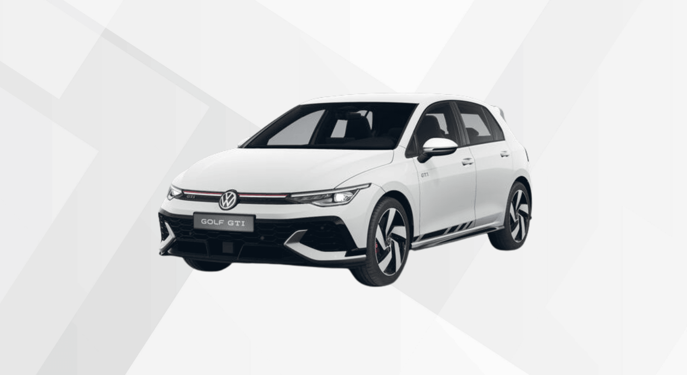 Der VW Golf GTI Clubsport in der Farbe Pure White.