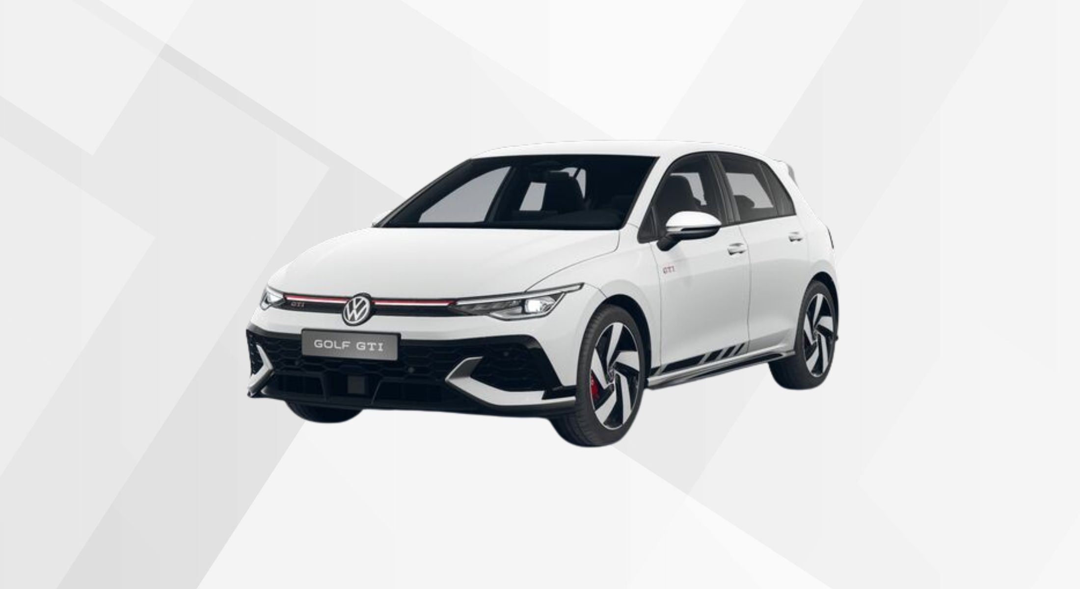Der VW Golf GTI Clubsport in der Farbe Pure White. 