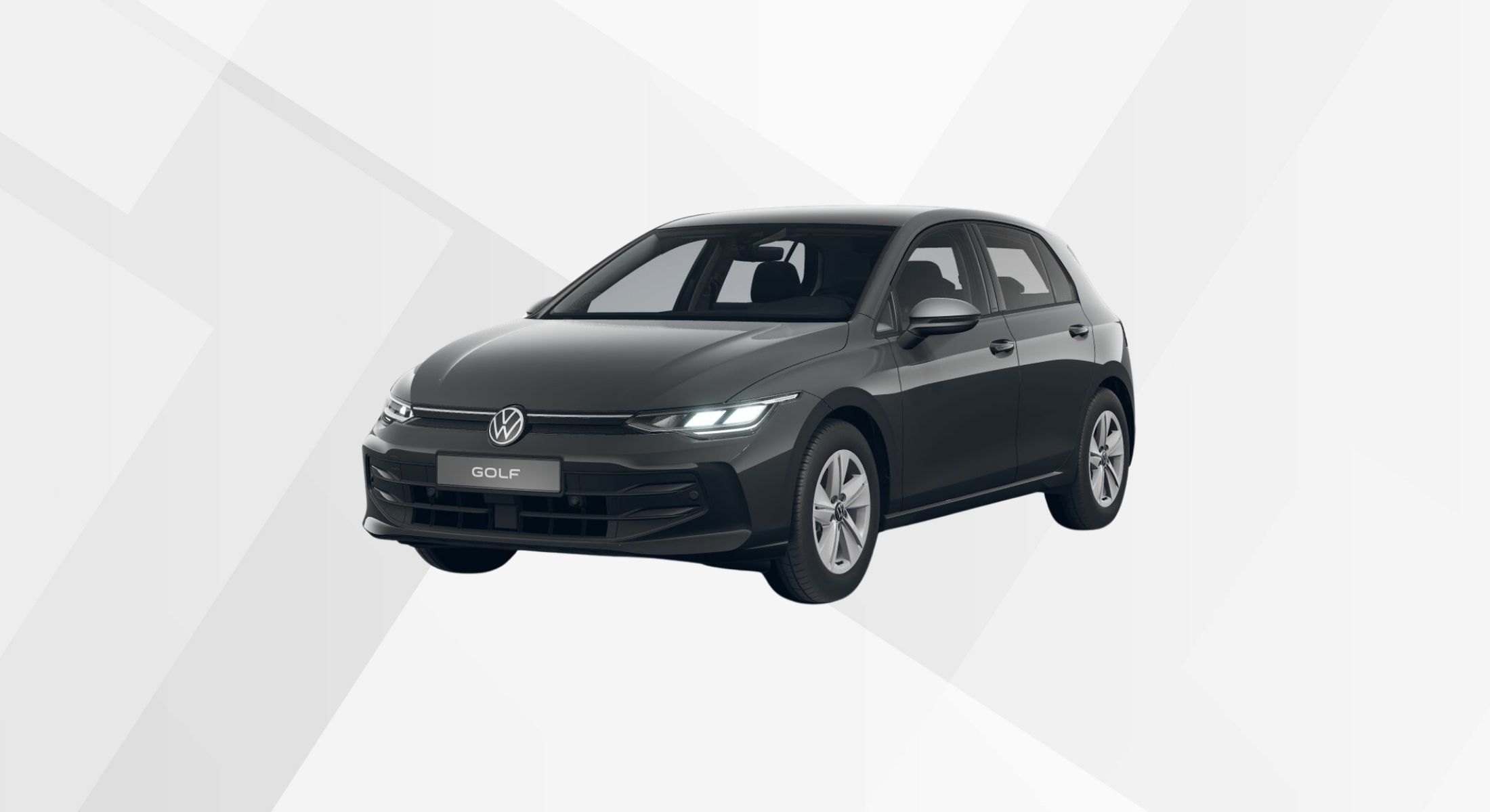 Der VW Golf Life in der Farbe Uranograu.