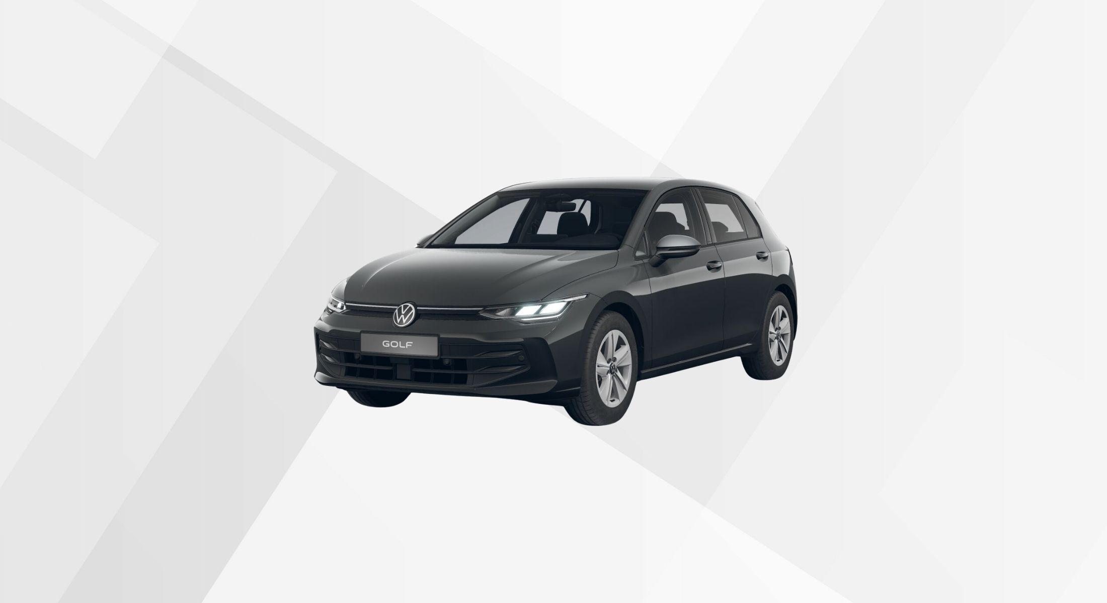 Der VW Golf Life in der Farbe Uranograu