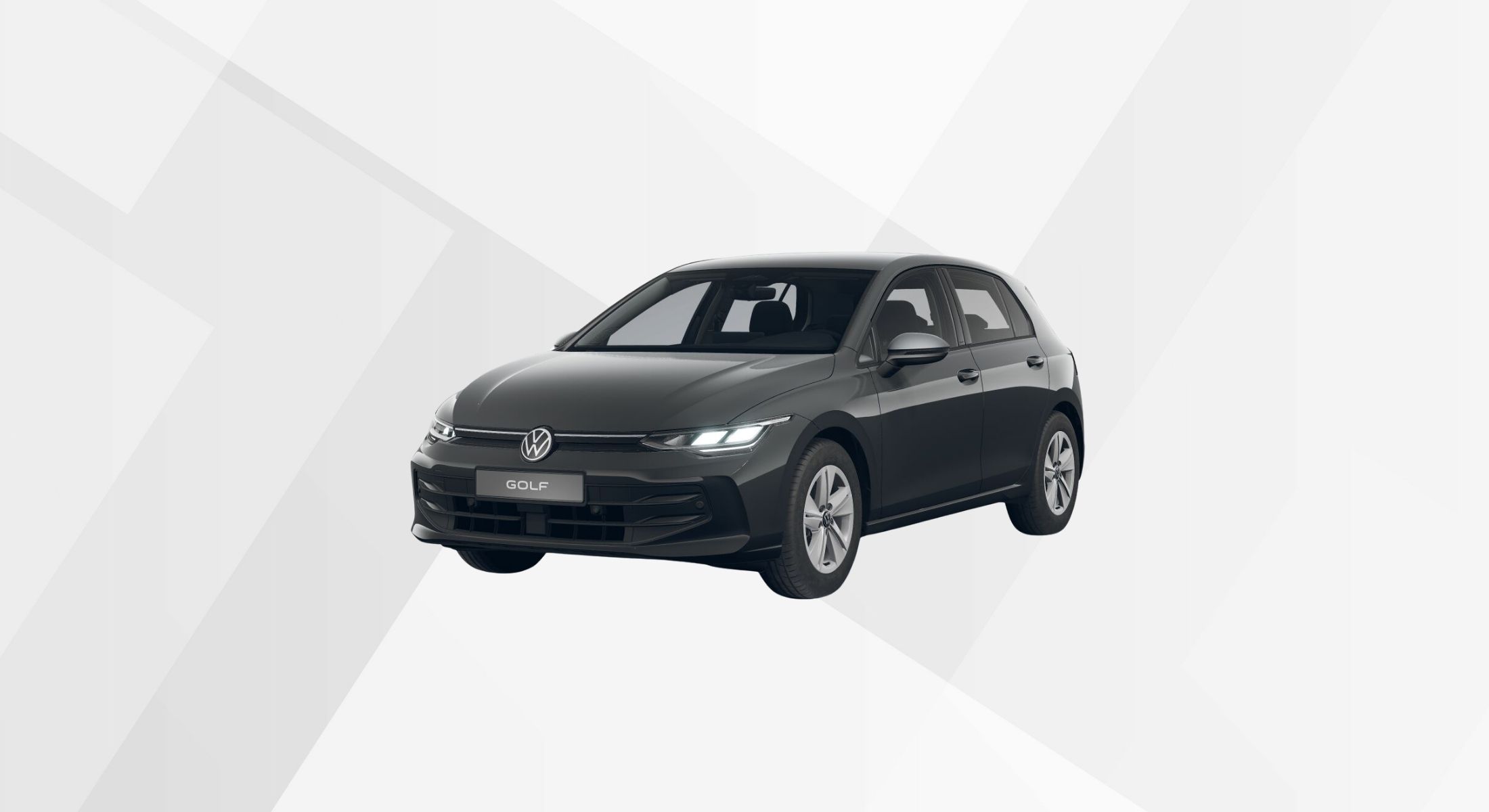 Der VW Golf Life in der Farbe Uranograu