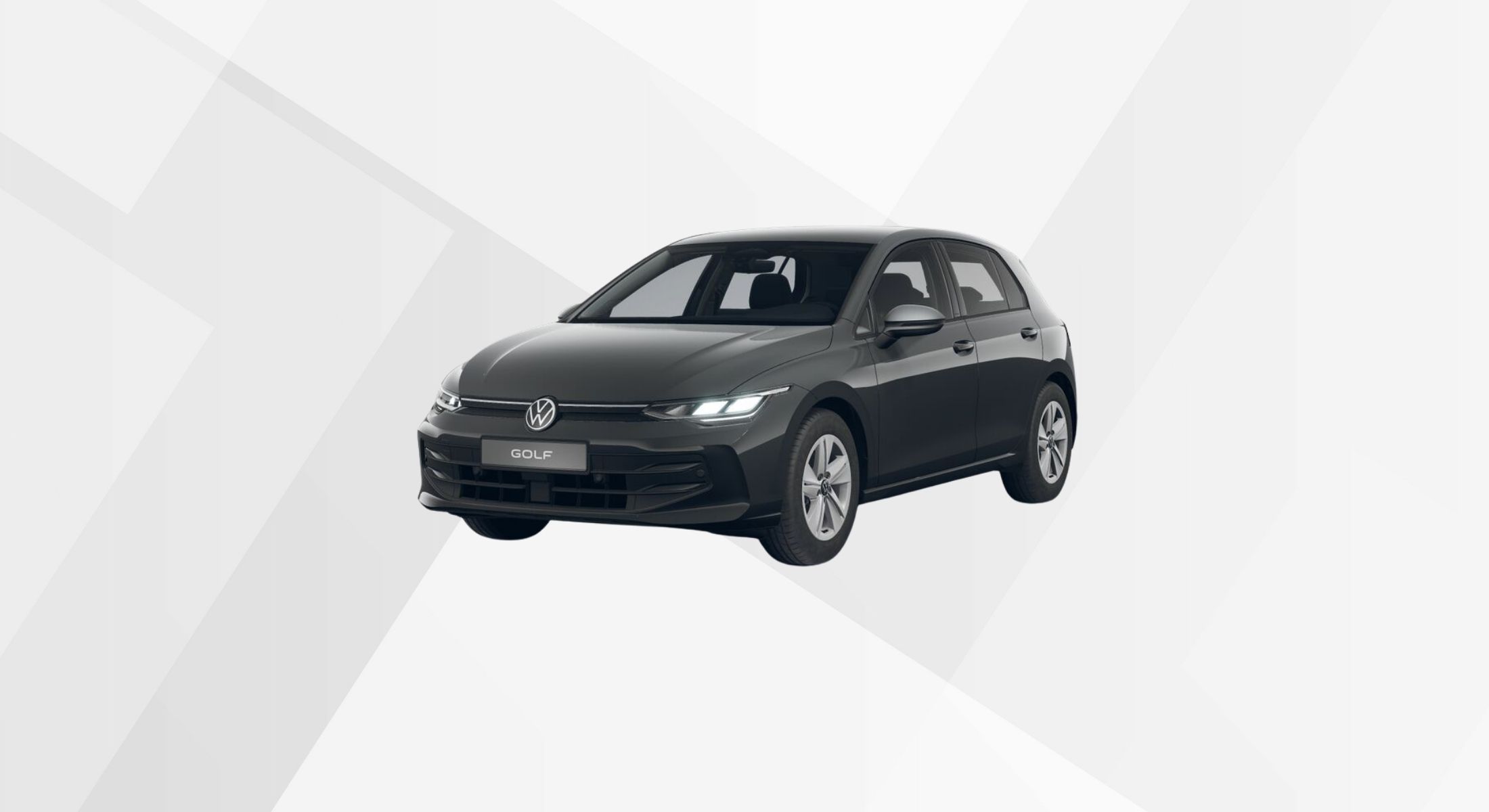 Der VW Golf Life in der Farbe Uranograu.