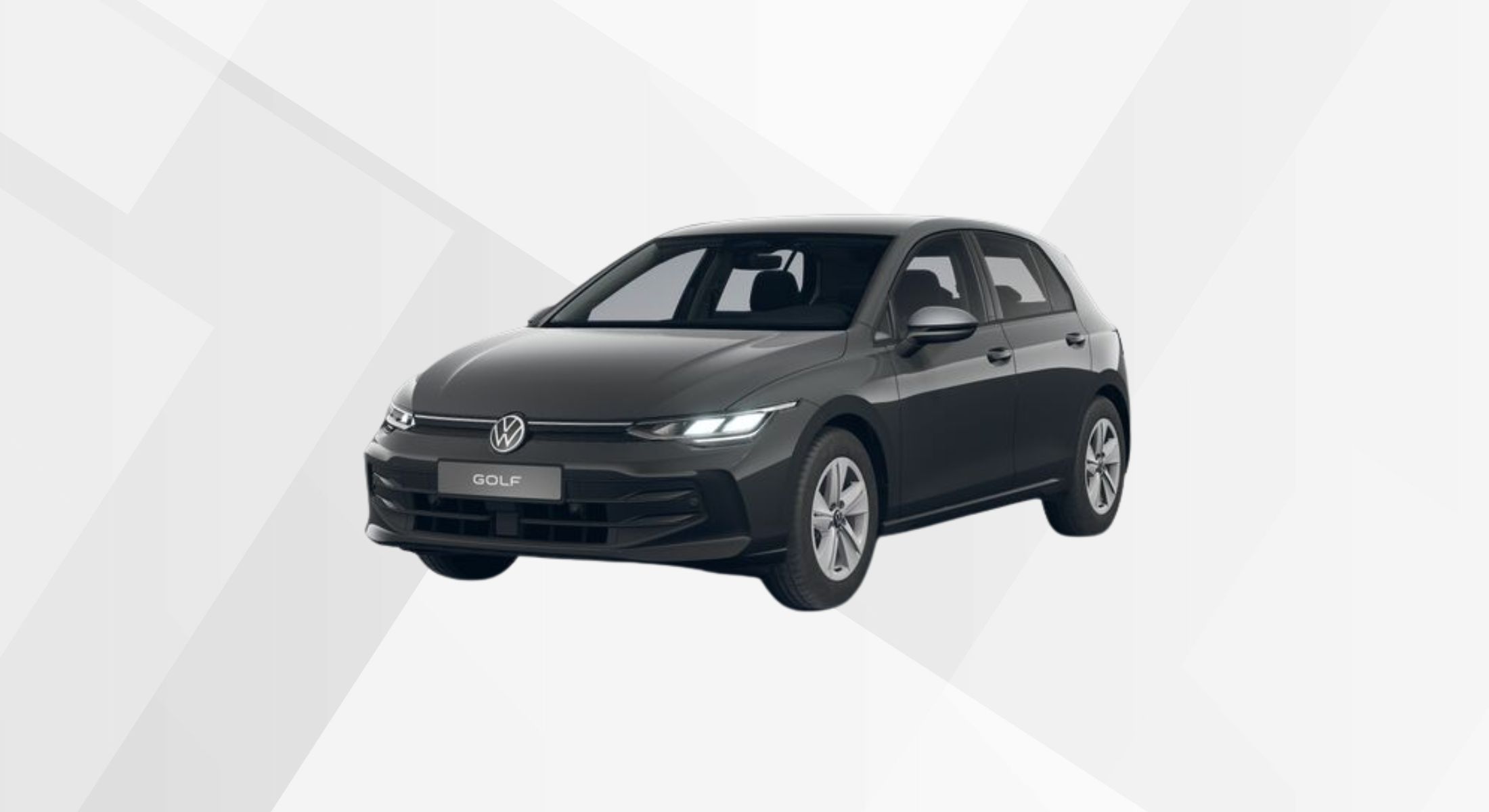 Der VW Golf Life in der Farbe Uranograu.