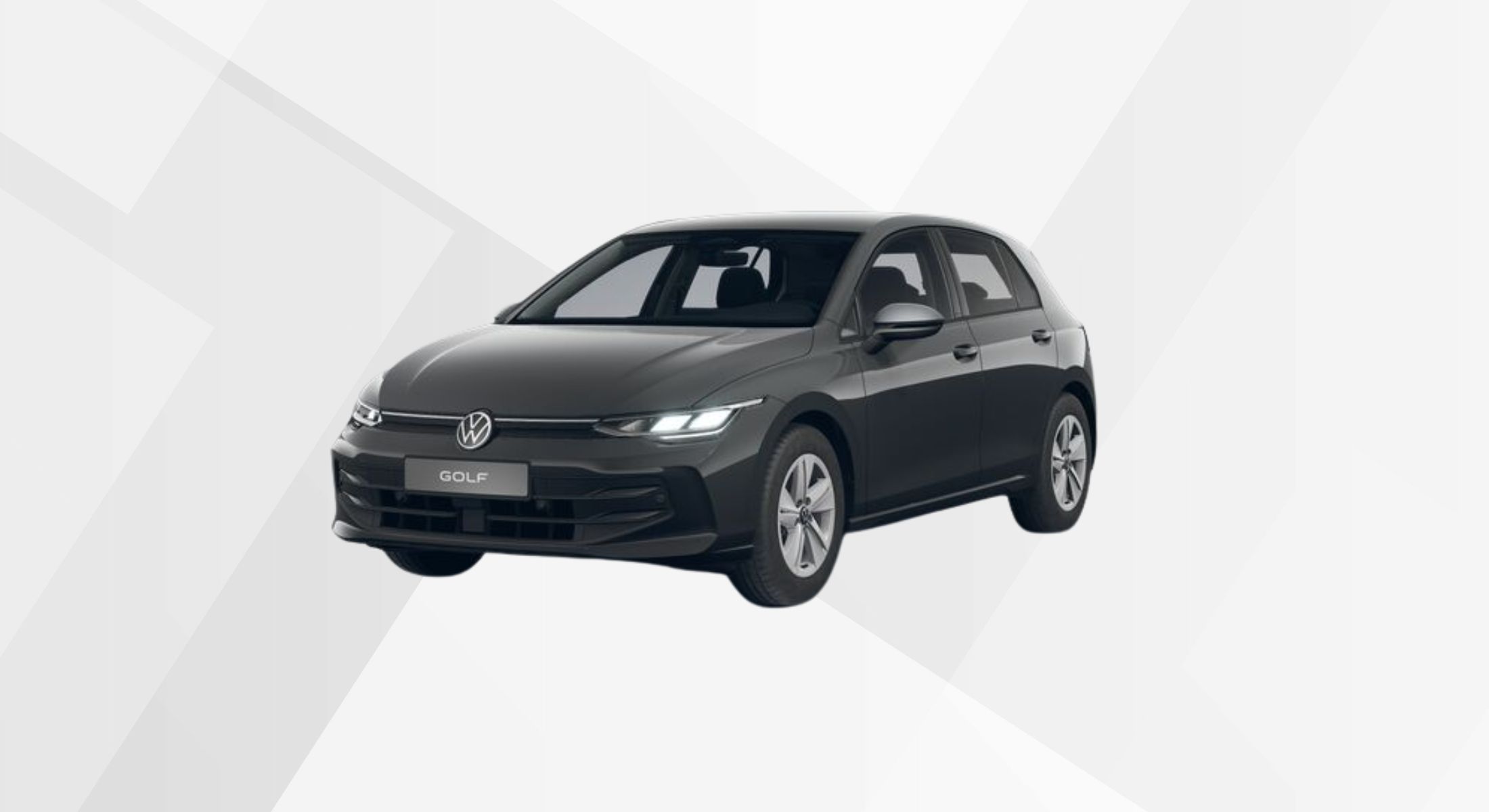 Der VW Golf Life in der Farbe Uranograu.