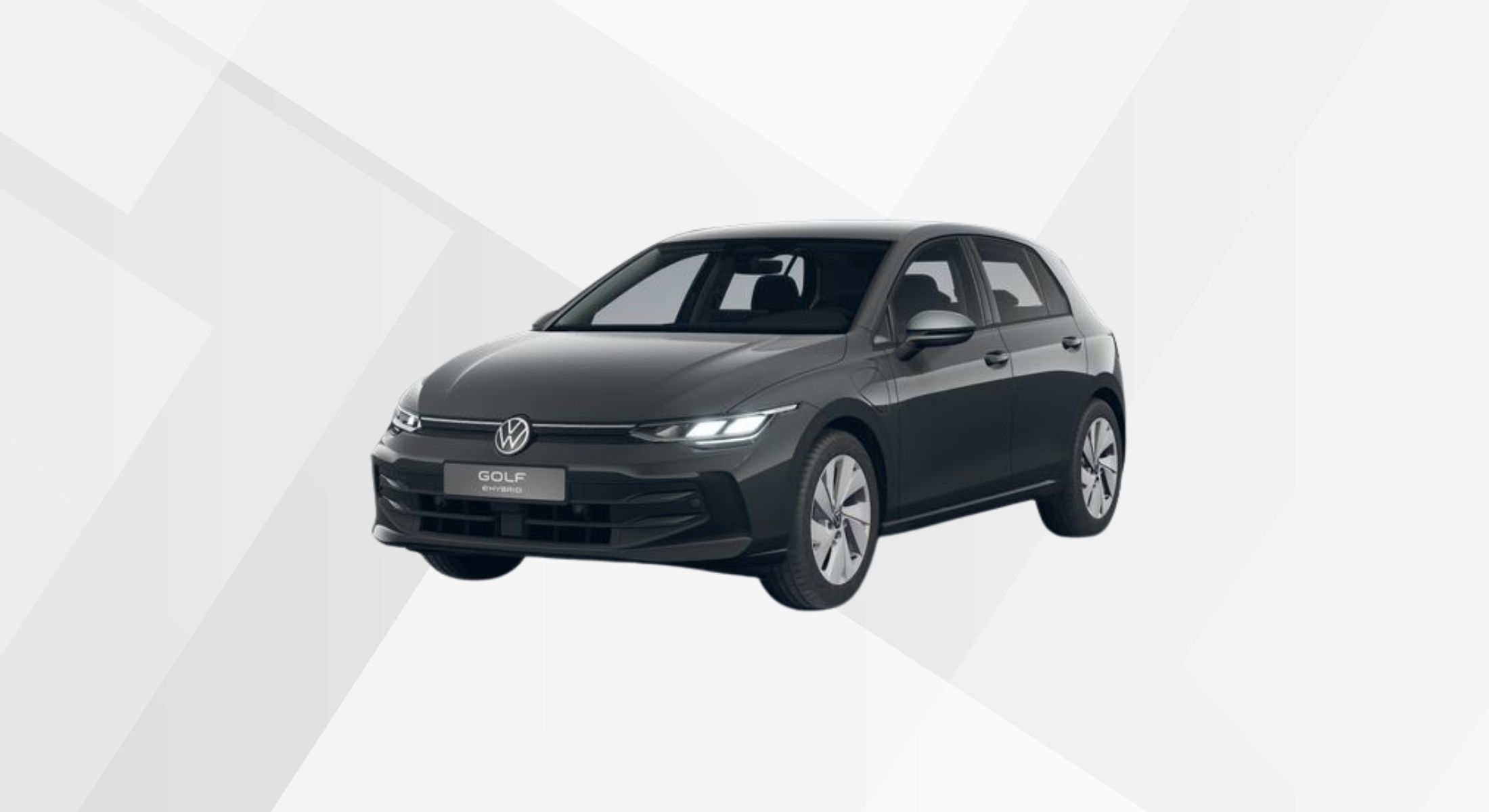 Der VW Golf Life eHybrid in der Farbe Uranograu.