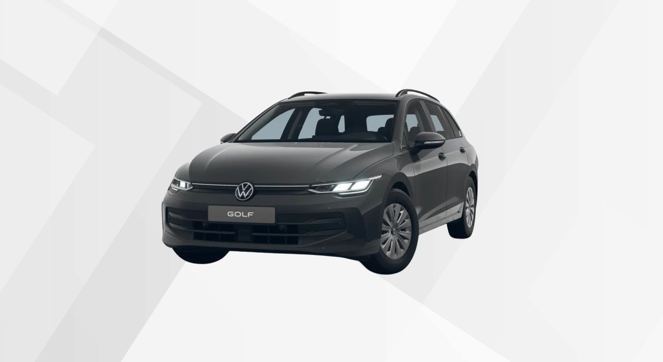 Der VW Golf Variant Trend in der Farbe Uranograu.