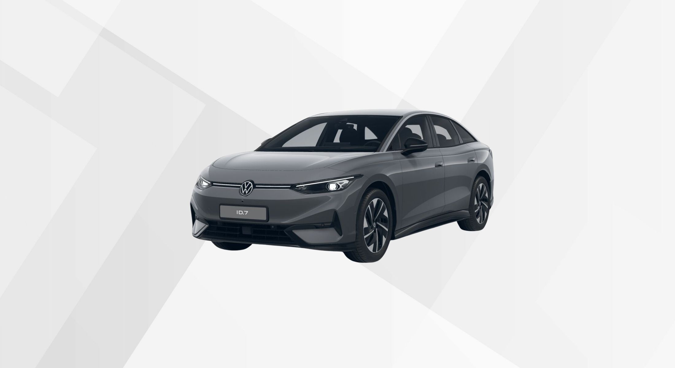 Der VW ID.7 Pro in der Farbe Mondsteingrau