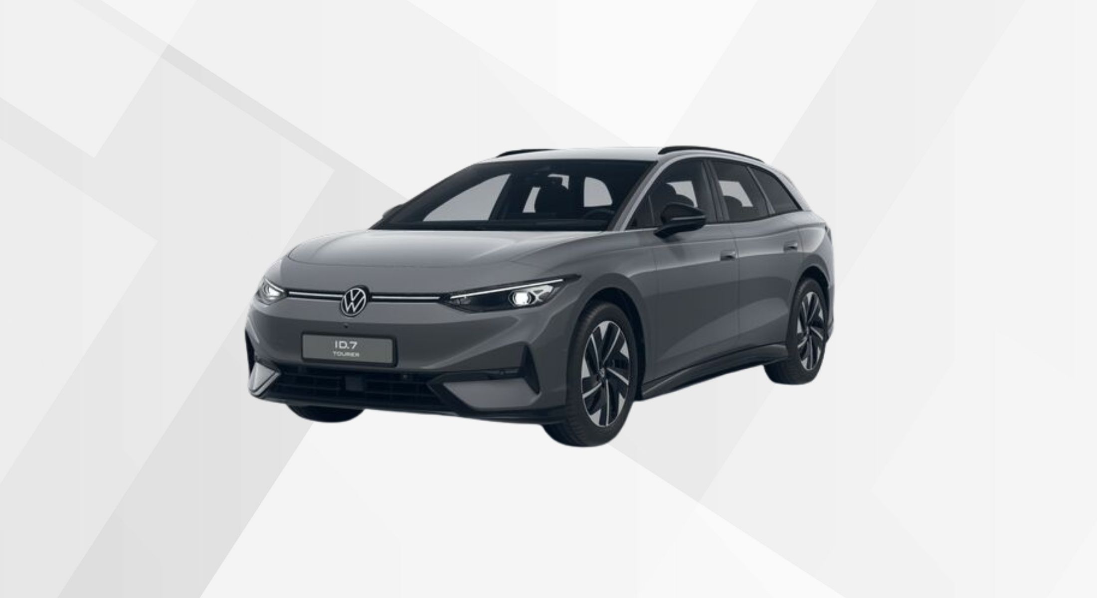 Der VW ID.7 Tourer Pro in der Farbe Mondsteingrau