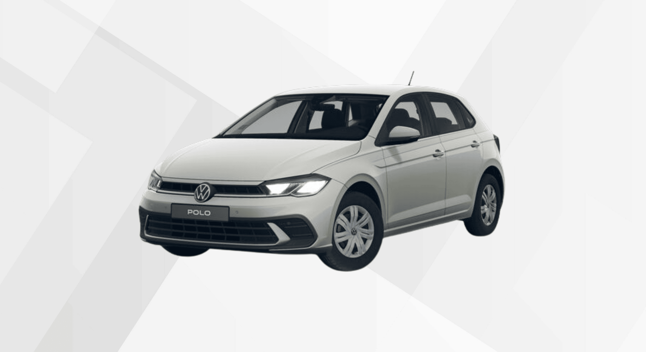 Der VW Polo in der Farbe Ascotgrau.