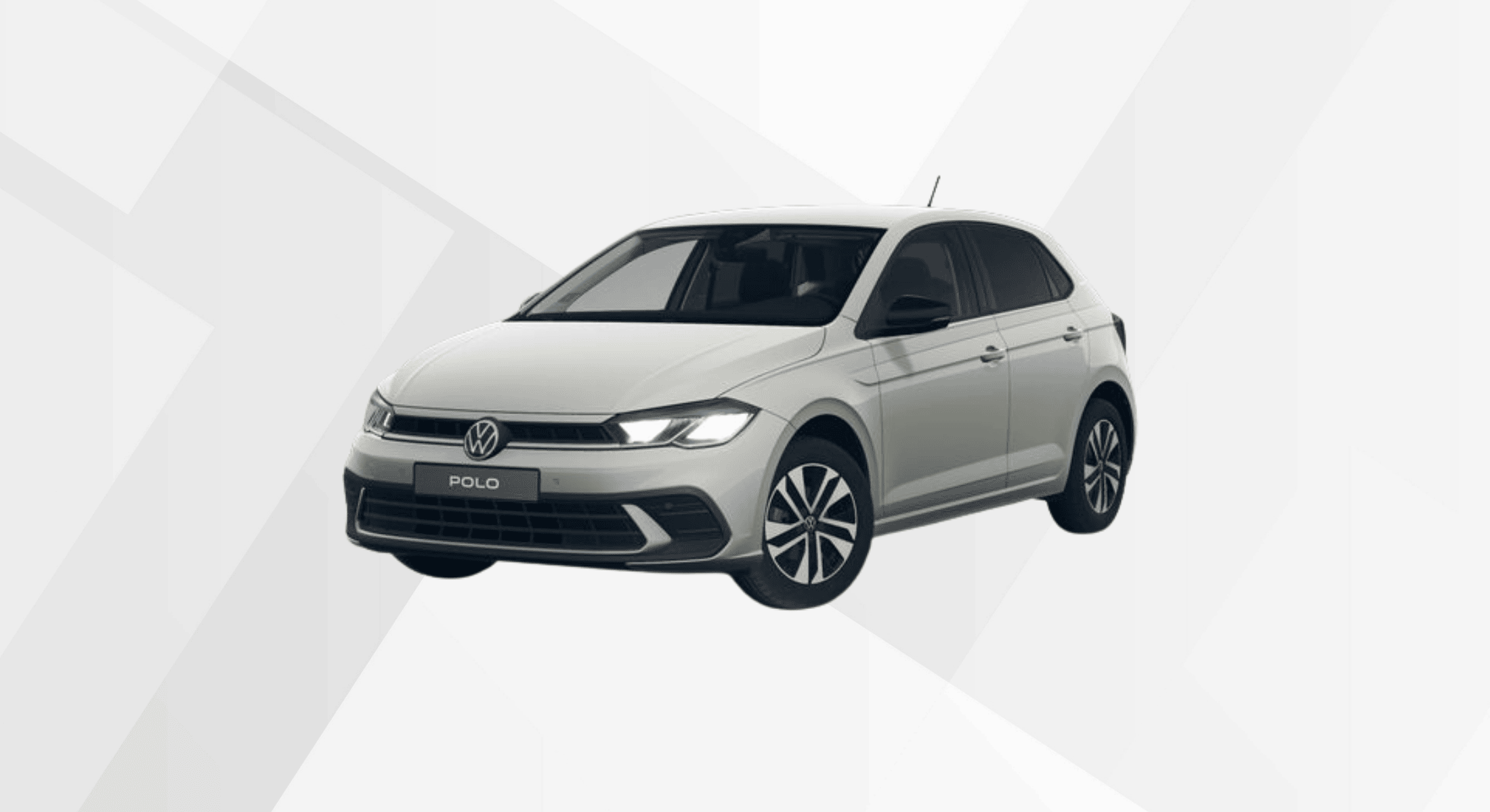 Der VW Polo Energy in der Farbe Ascotgrau.