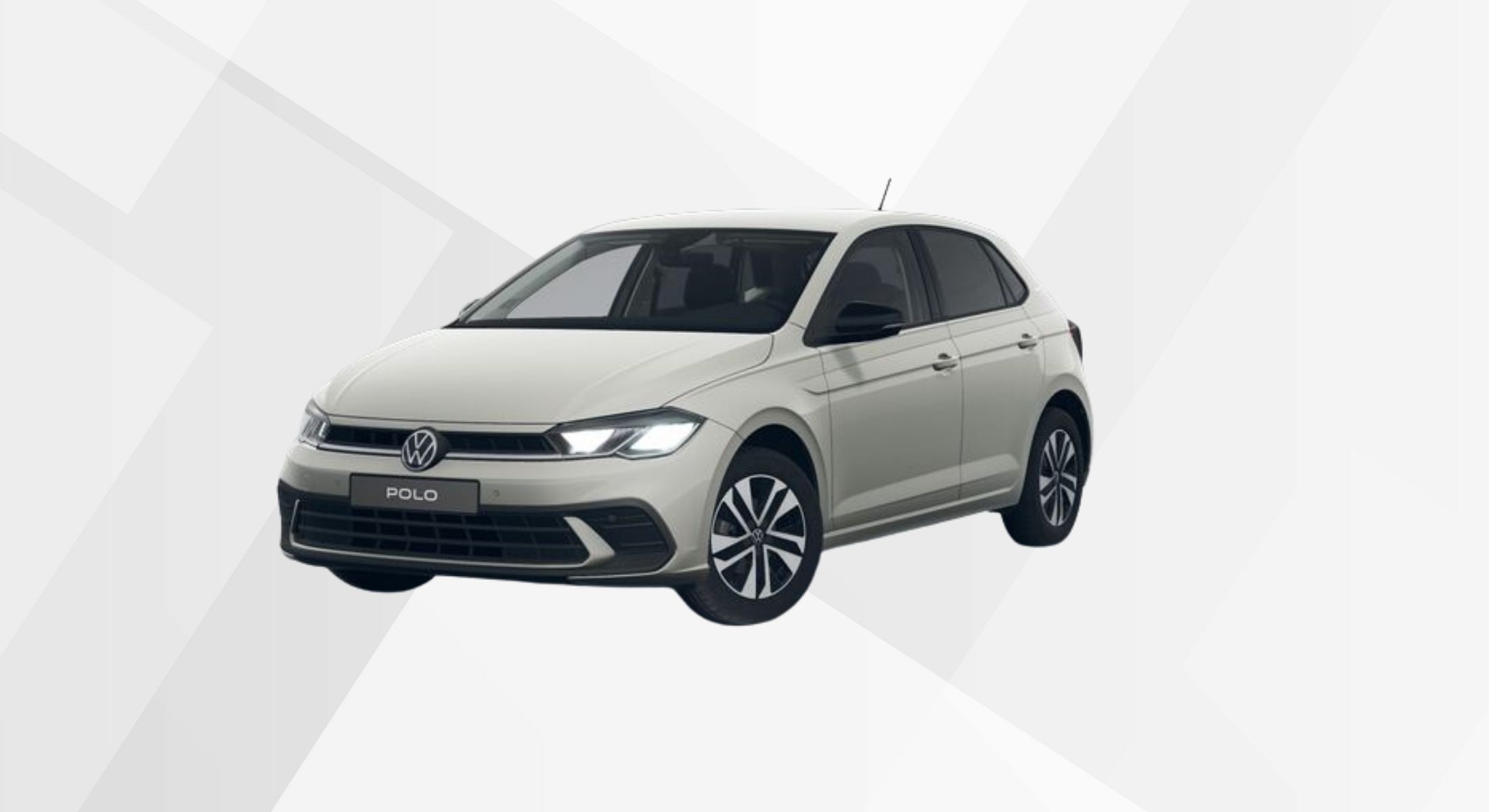 Der VW Polo Energy in der Farbe Ascotgrau.