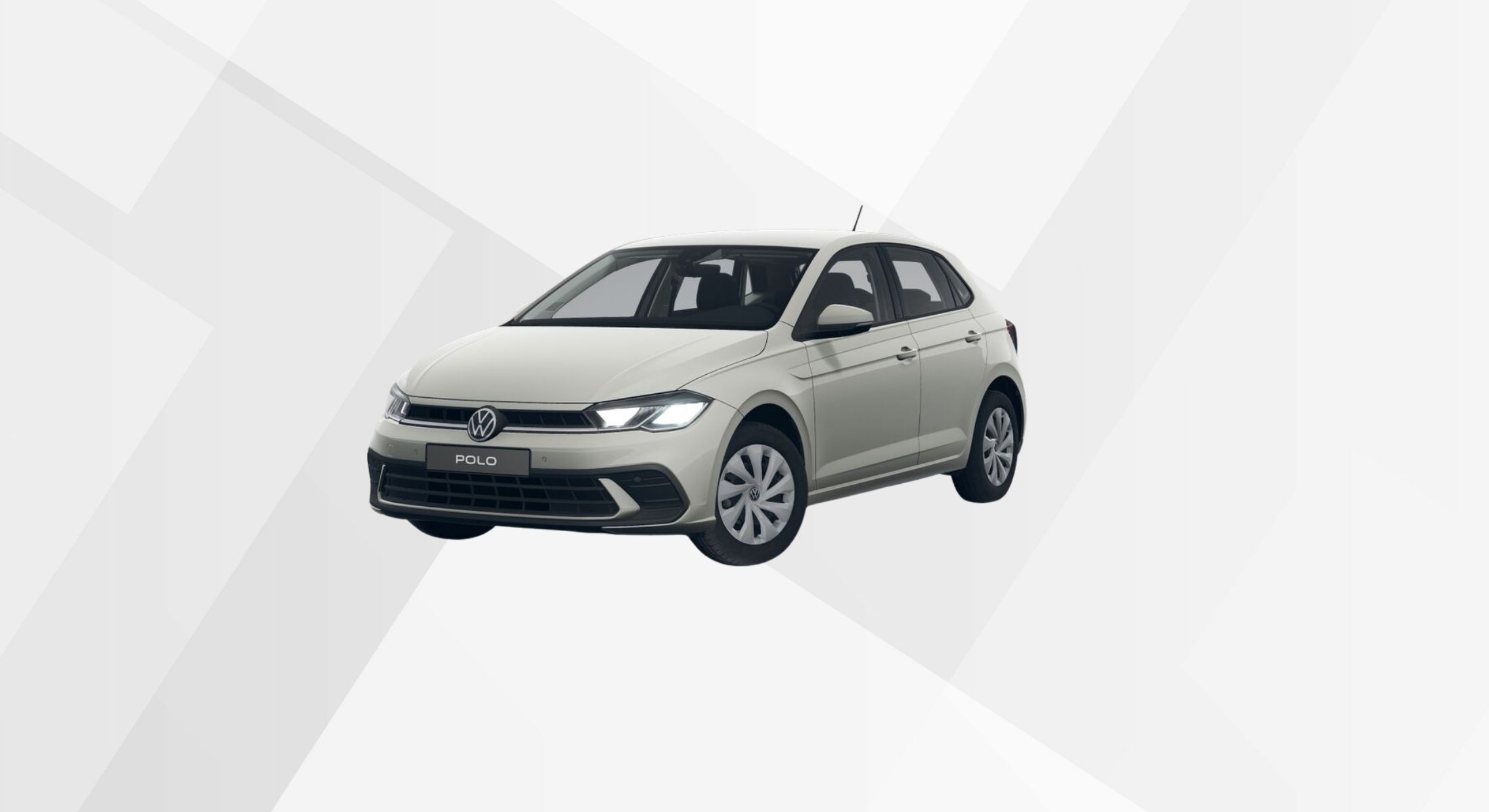 Der VW Polo Life in der Farbe Ascotgrau.