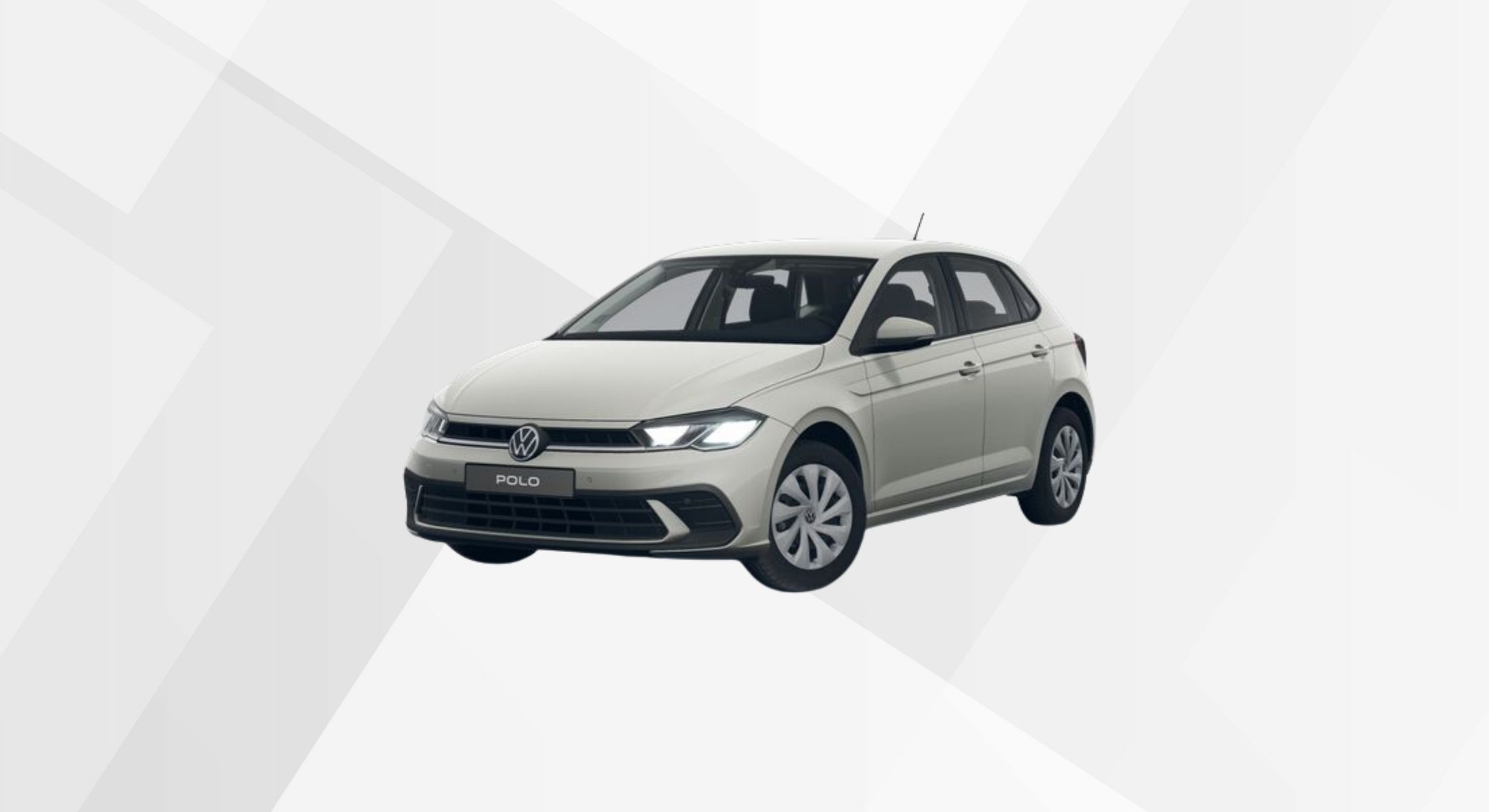 Der VW Polo Life in der Farbe Ascotgrau.