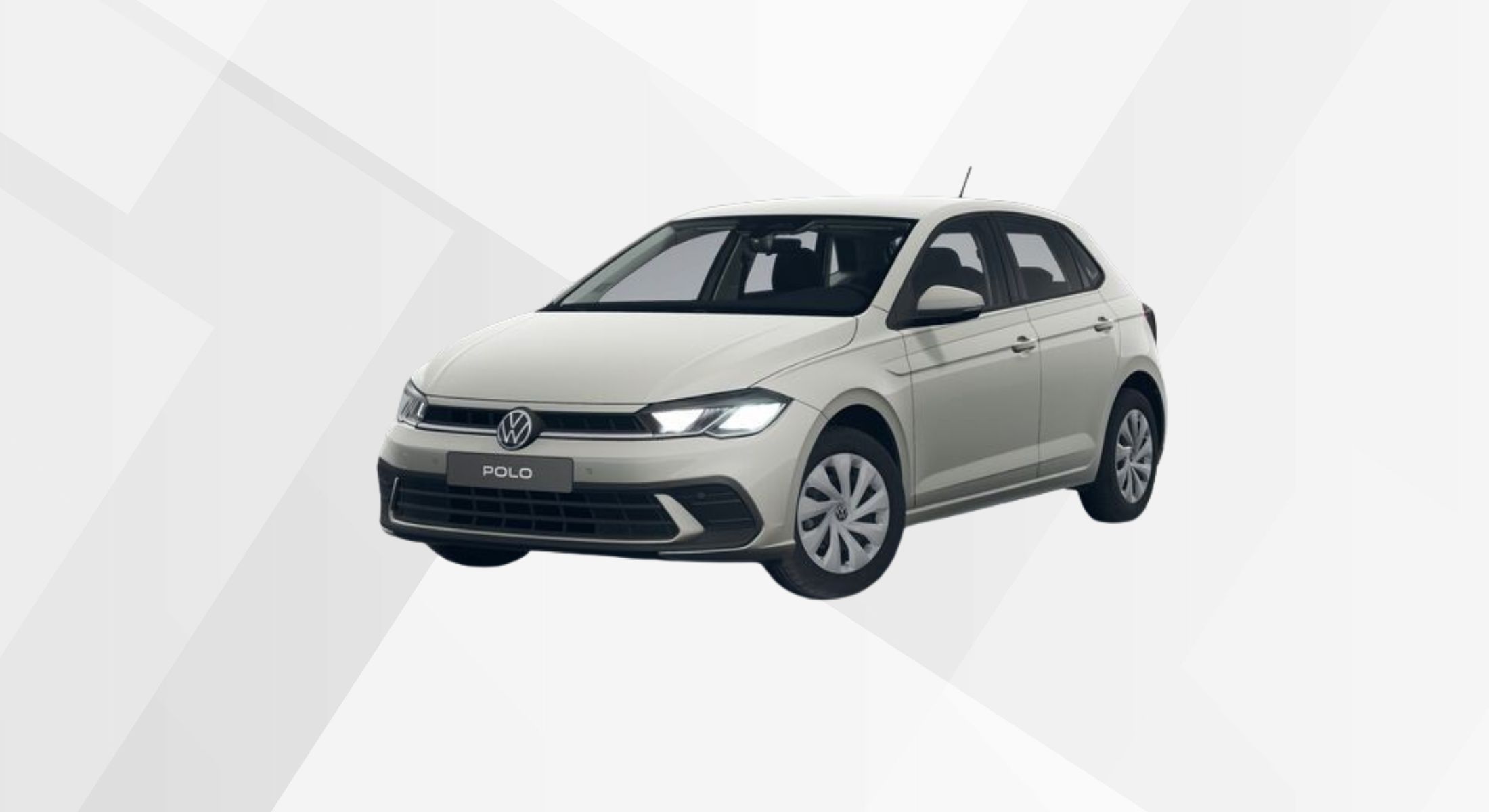 Der VW Polo Life in der Farbe Ascotgrau.