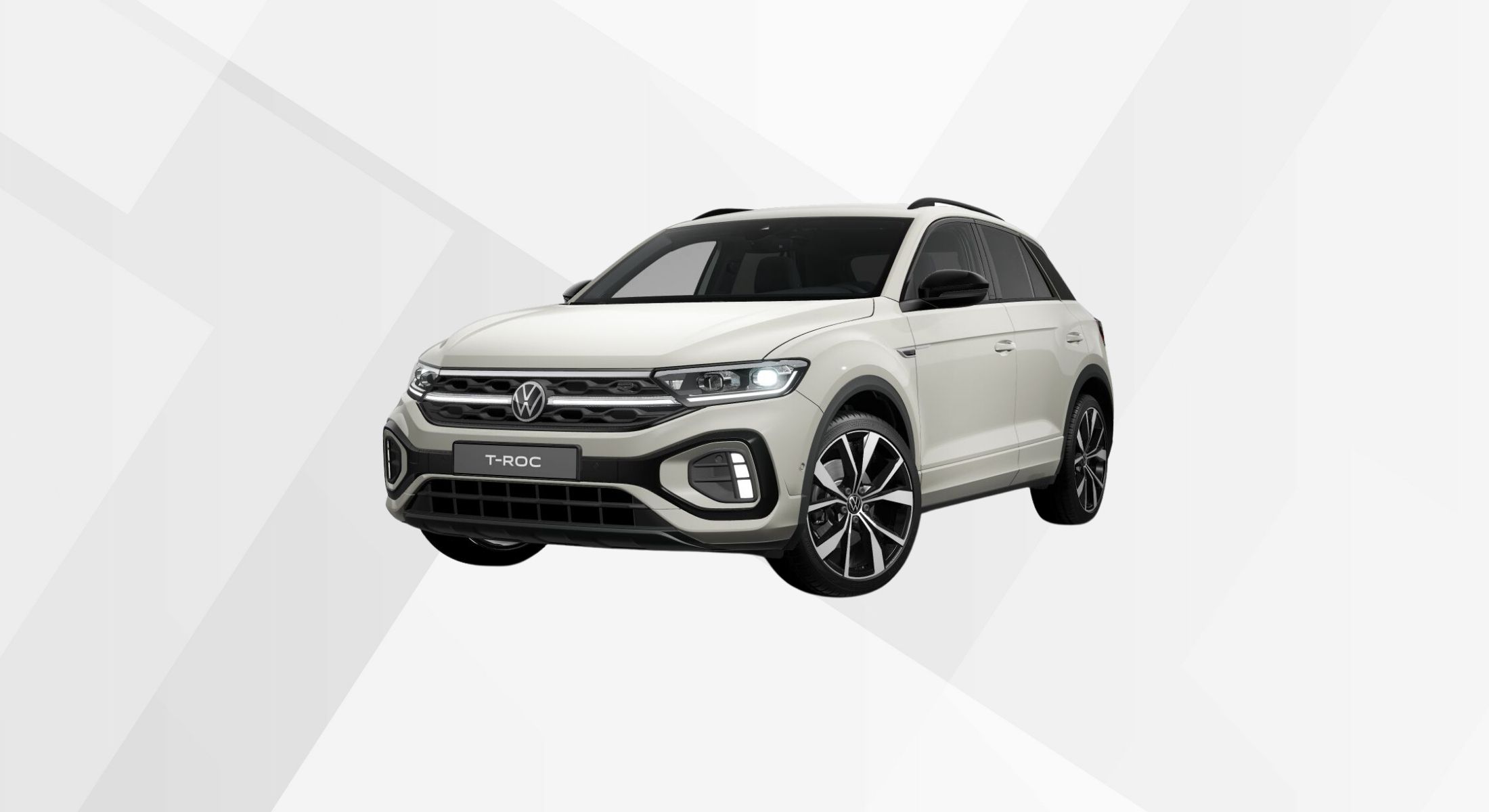 VW T-Roc R-Line in der Farbe Ascotgrau