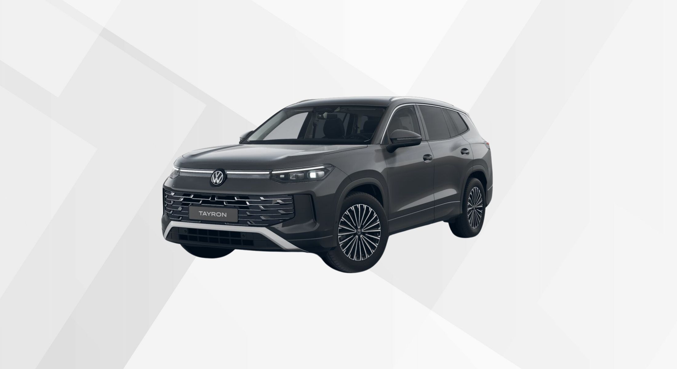 Der VW Tayron Elegance in der Farbe Uranograu.