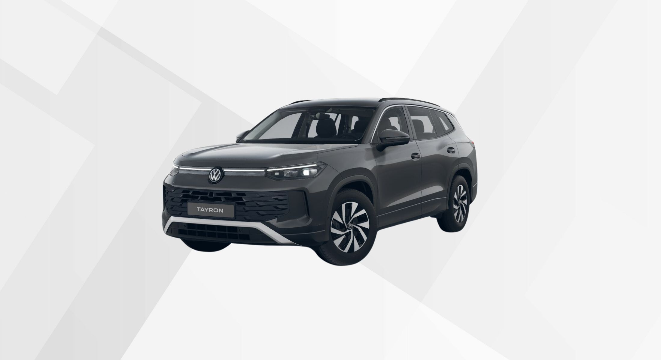 Der VW Tayron Life in der Farbe Uranograu.
