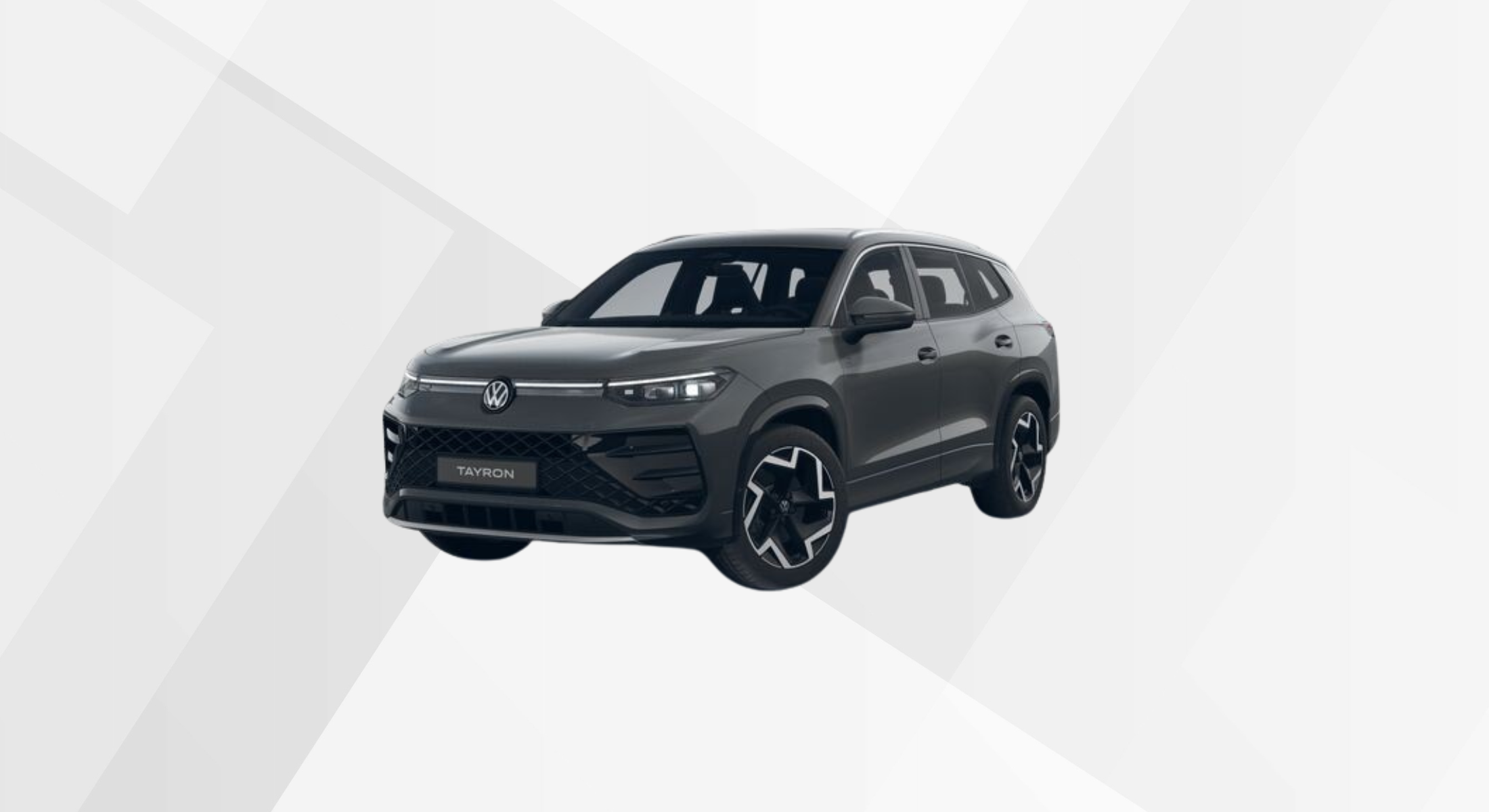 Der VW Tayron R-Line in der Farbe Uranograu.