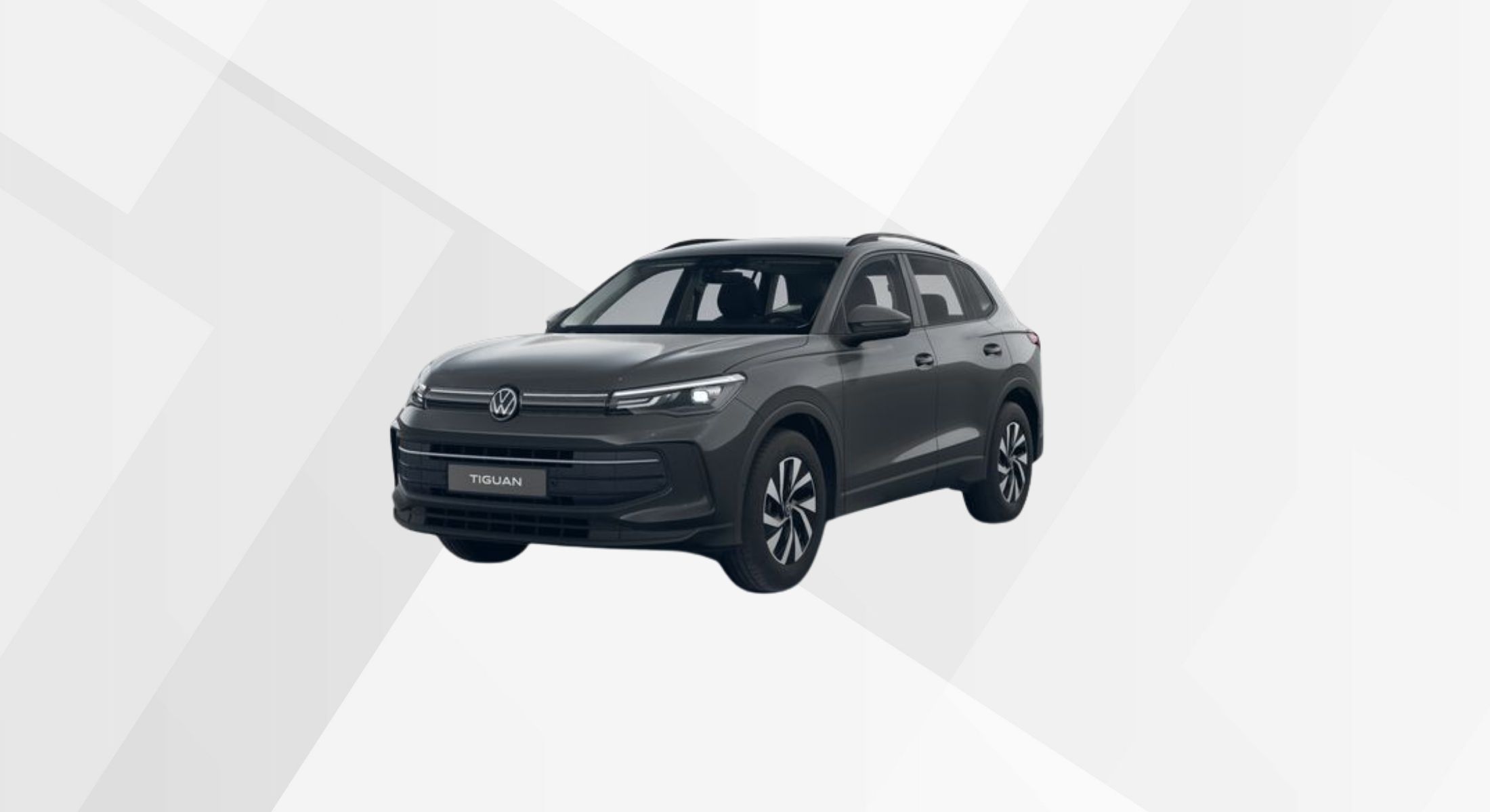 Der VW Tiguan Life in der Farbe Uranograu