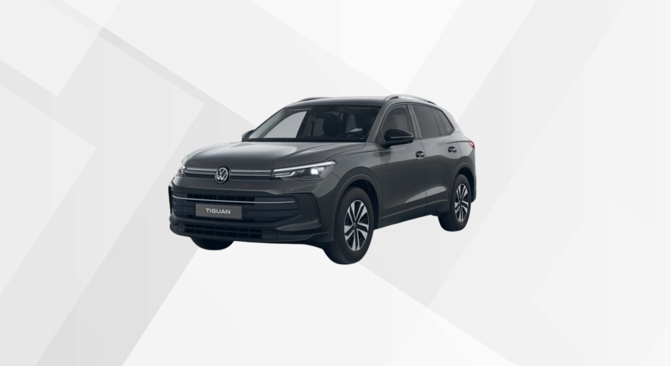 Der VW Tiguan Energy in der Farbe Uranograu.